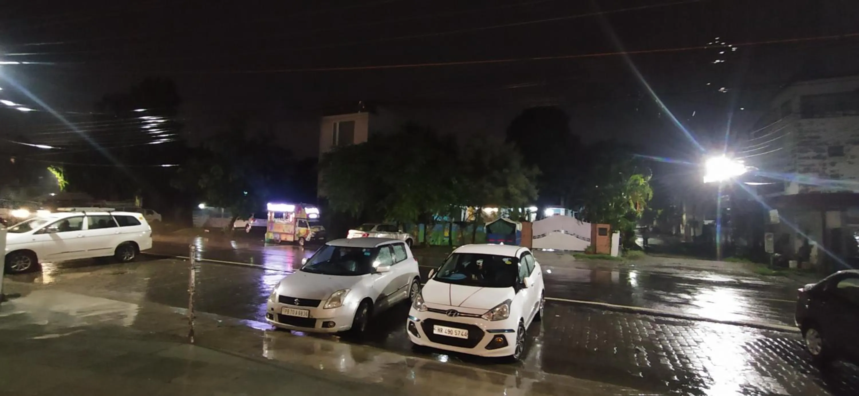 Street view in Hotel Samrat