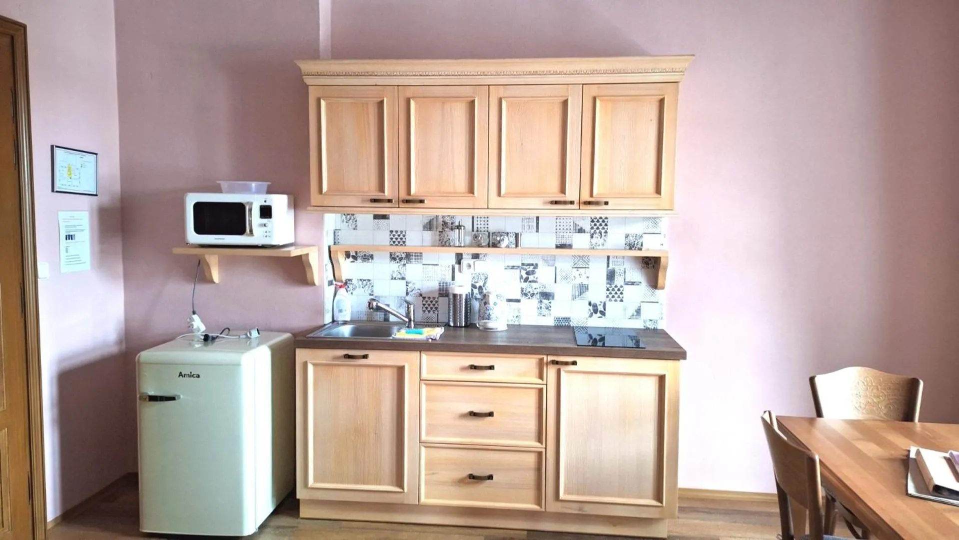 Kitchen or kitchenette in Penzion Johannes, Rýmařov - Stará Ves