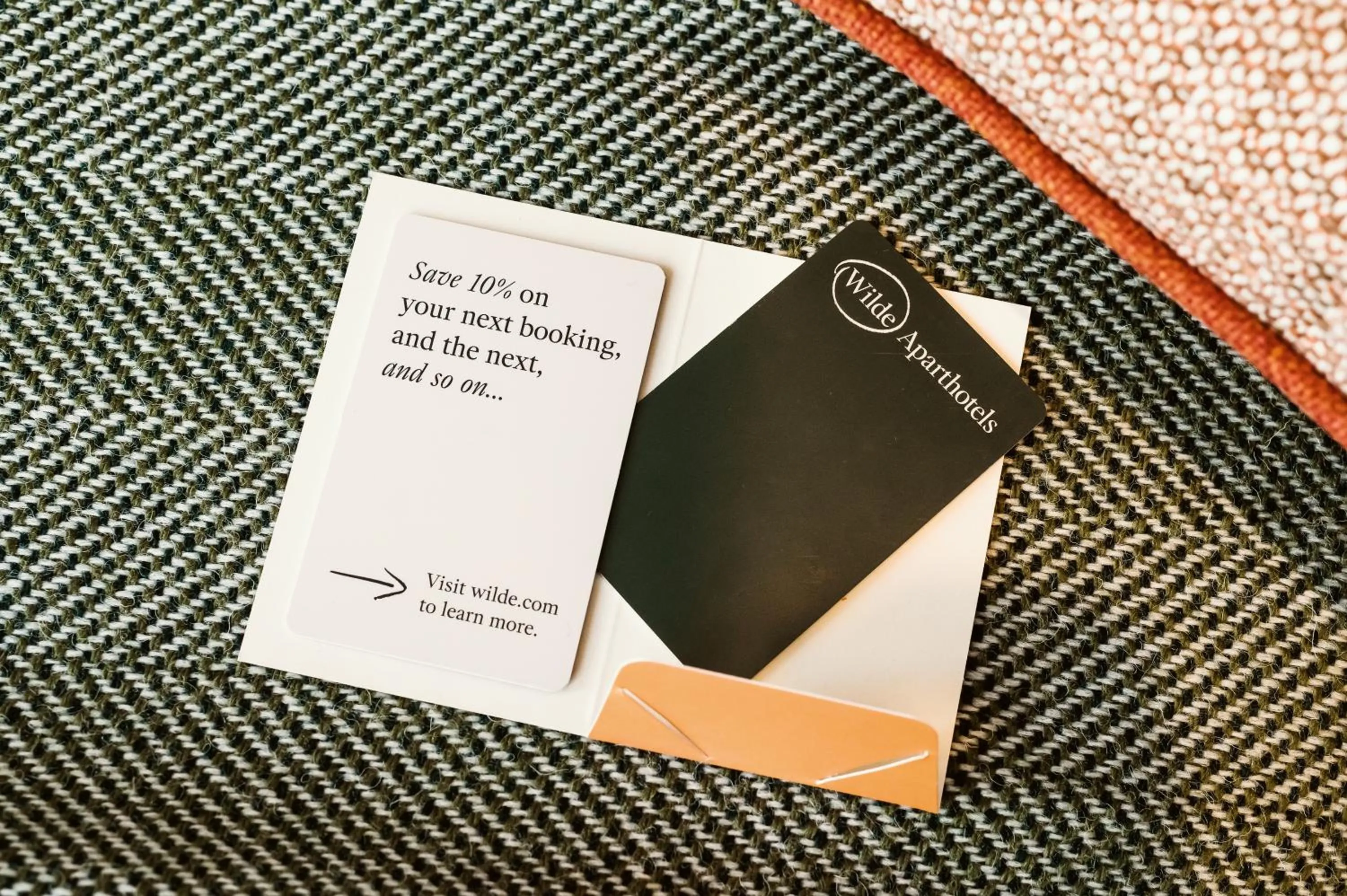 Decorative detail in Wilde Aparthotels London Aldgate Tower Bridge