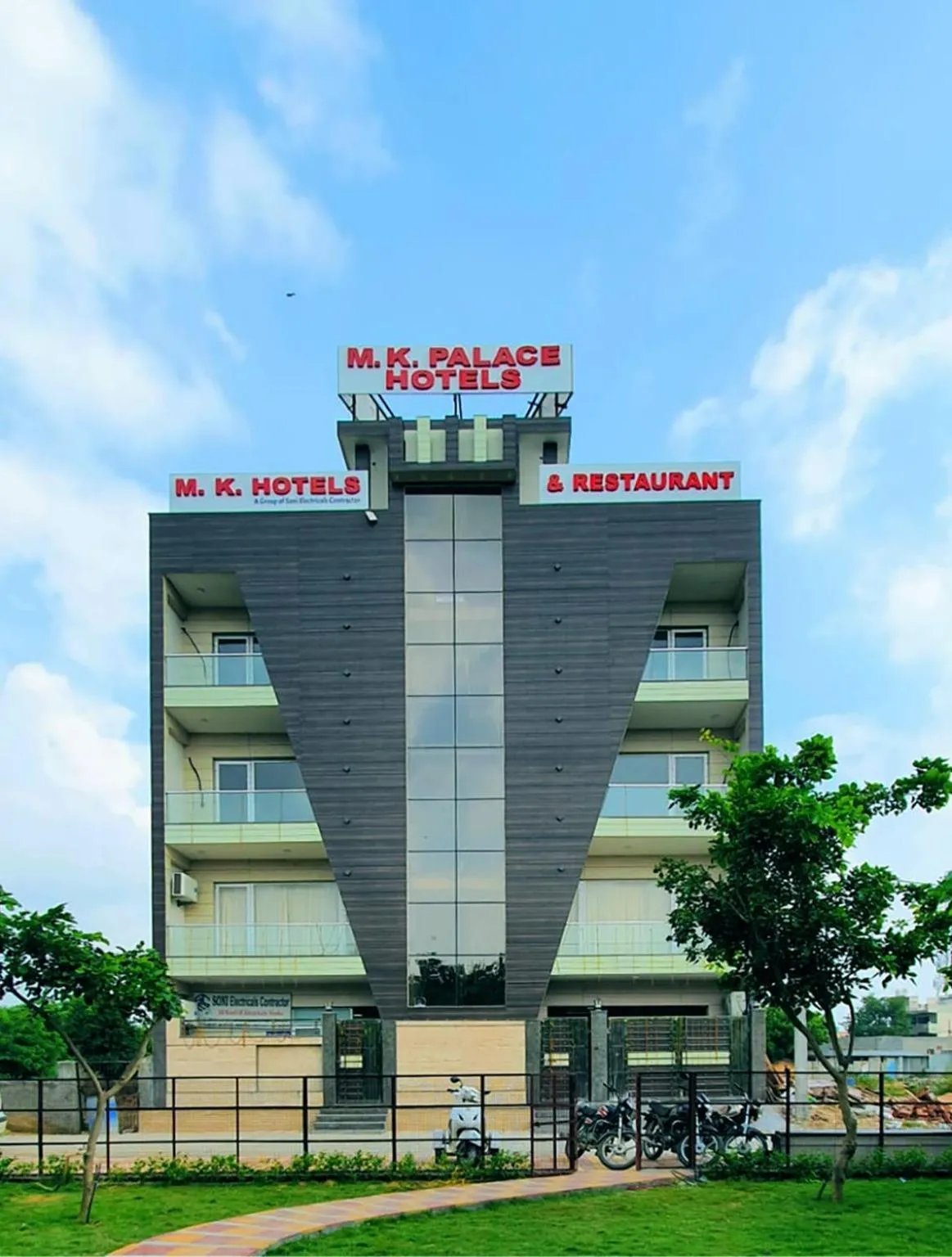 Property building in MK Hotel and Restaurant