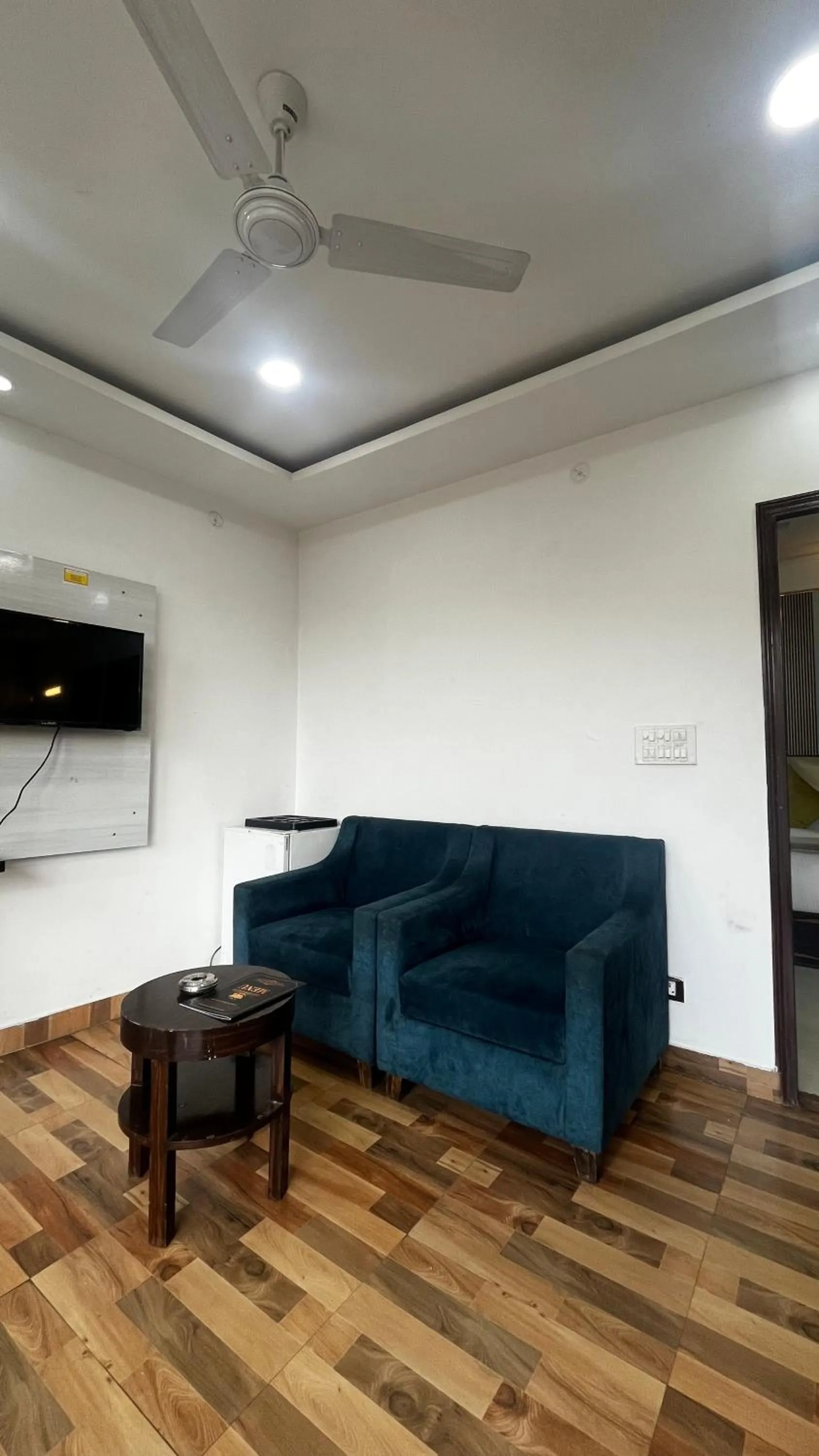 Seating area in MK Hotel and Restaurant