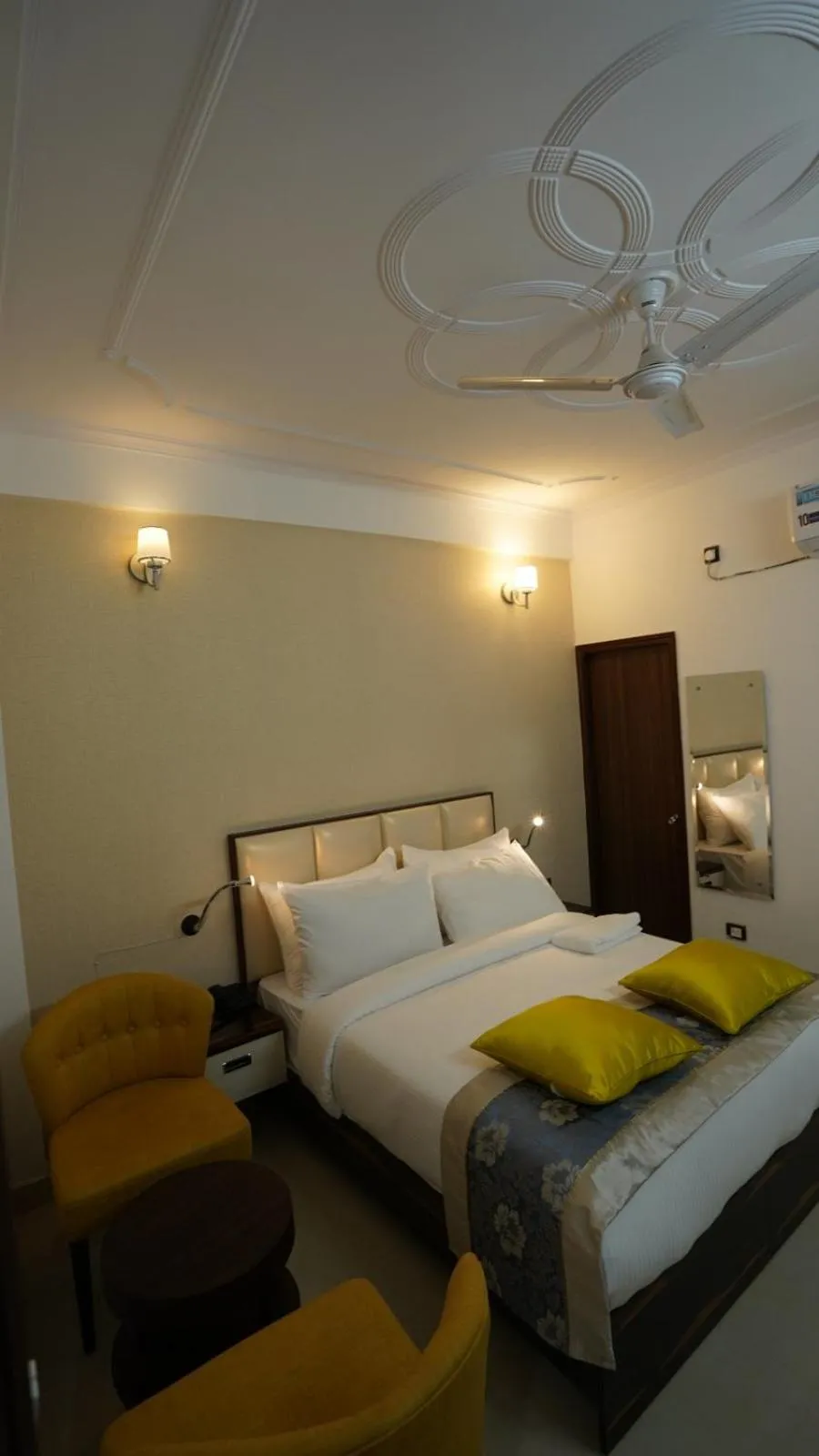 Bed in MK Hotel and Restaurant