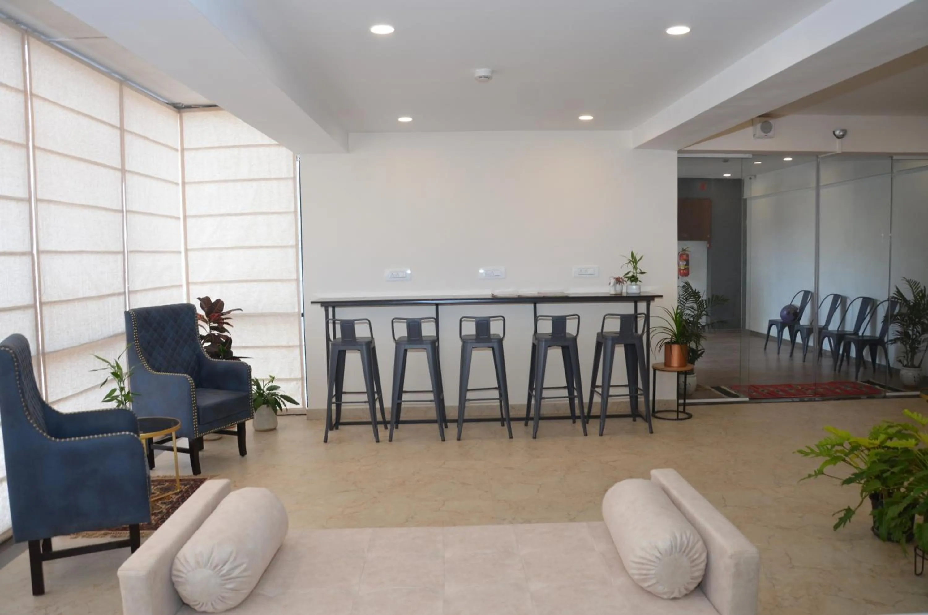 Living room in Lords Eco Inn Belagavi