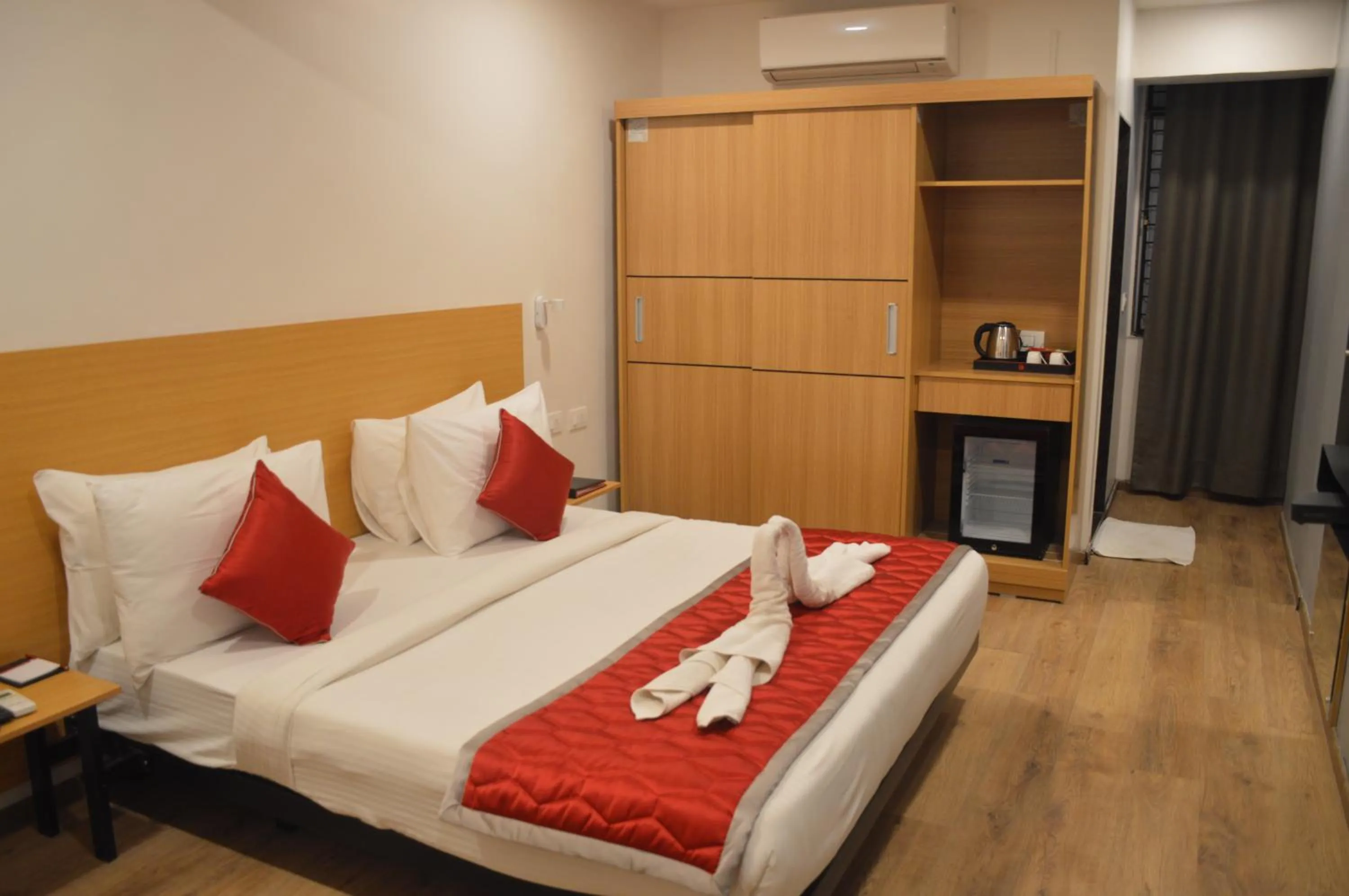 Bedroom, Bed in Lords Eco Inn Belagavi