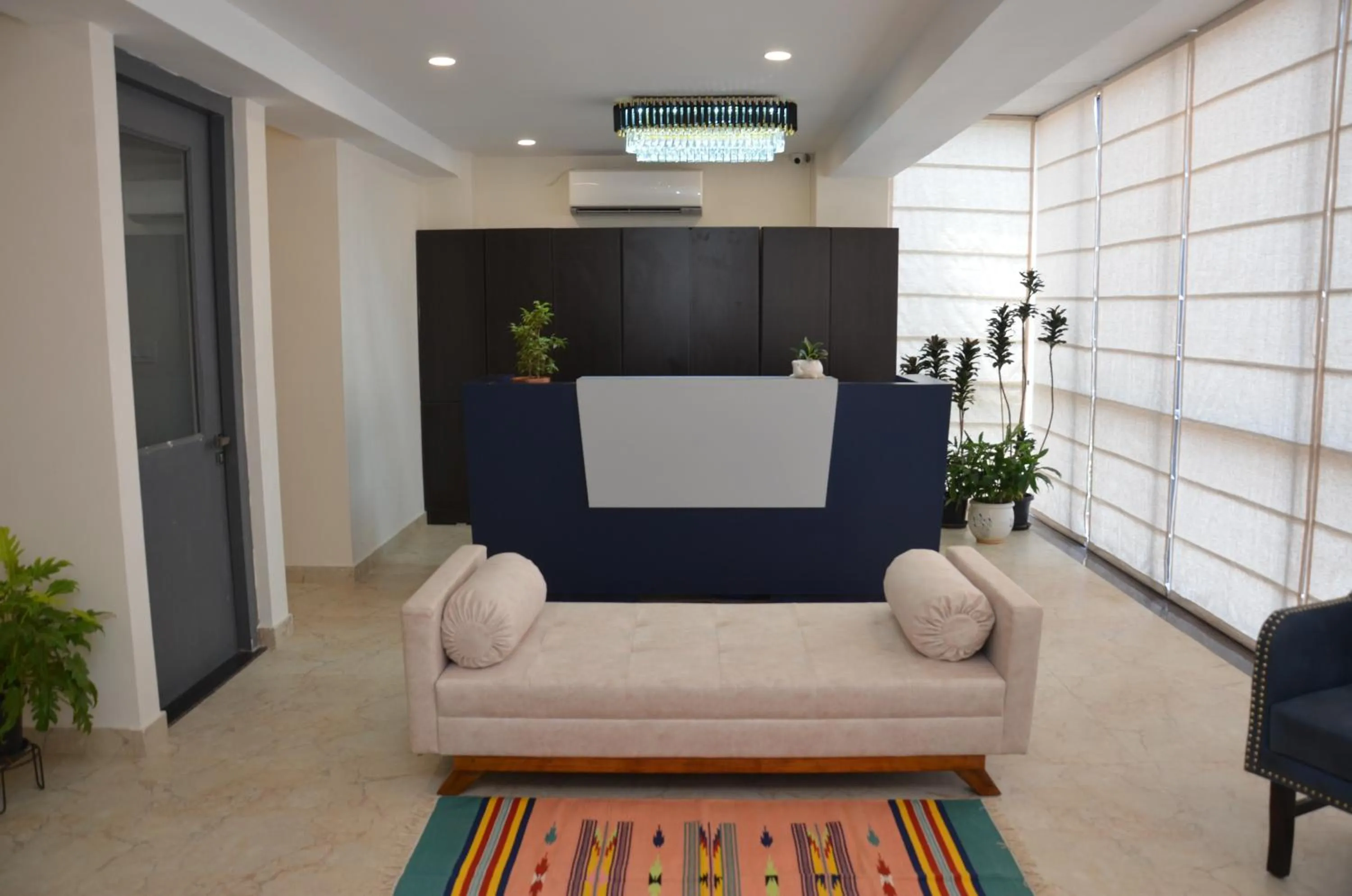 Lobby or reception in Lords Eco Inn Belagavi