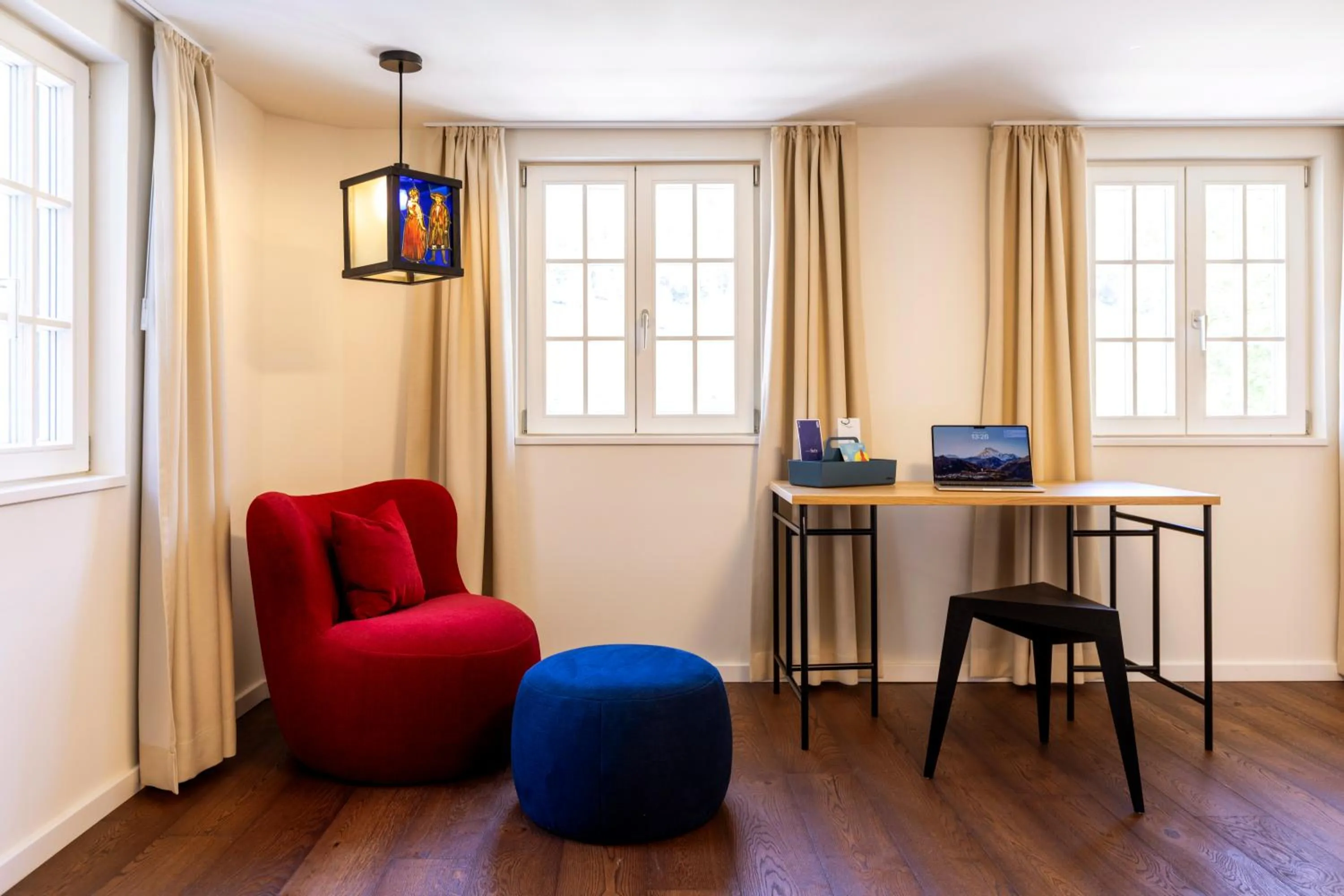 Photo of the whole room in schlossmühle - lean luxury boutique hotel