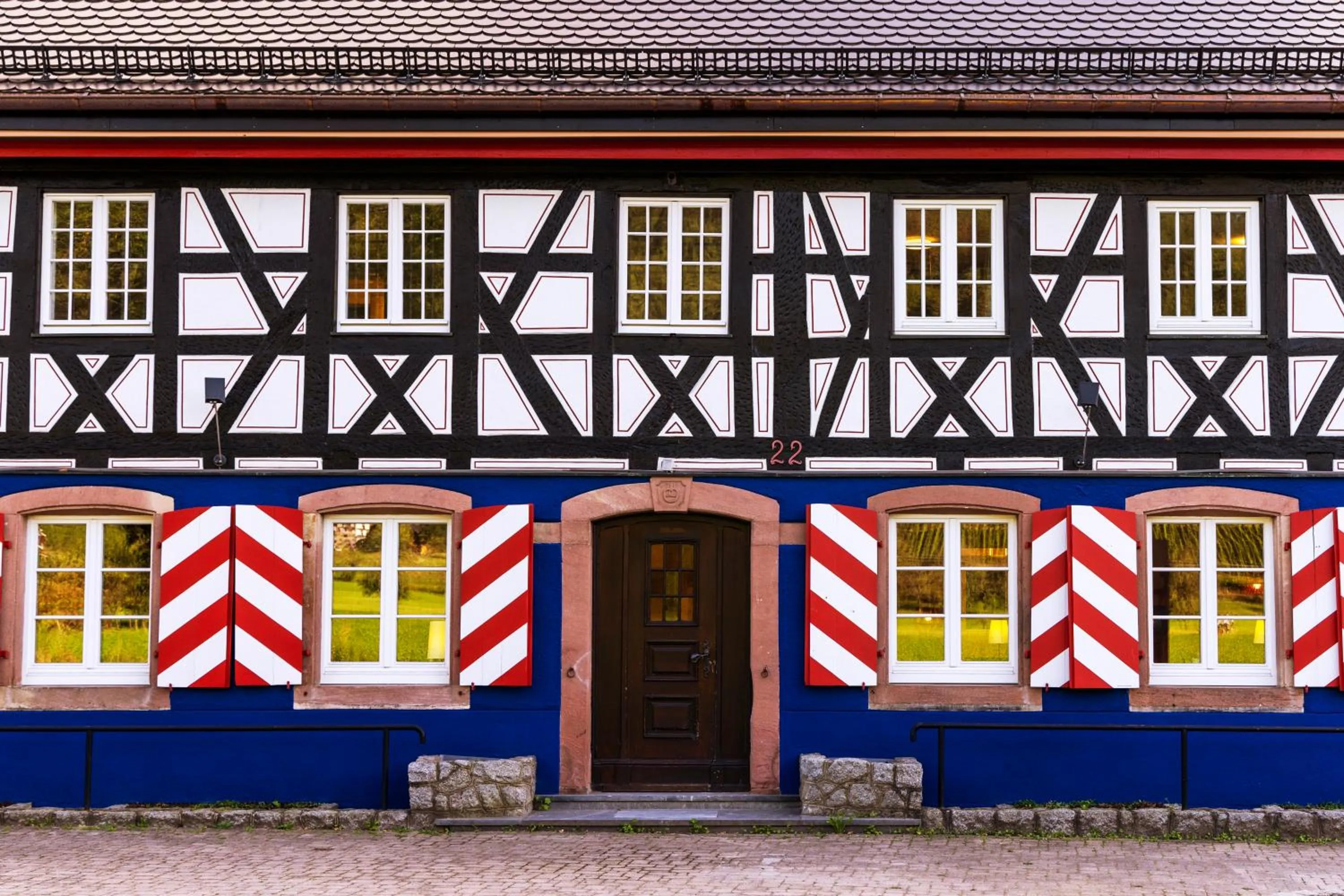 Property building in schlossmühle - lean luxury boutique hotel