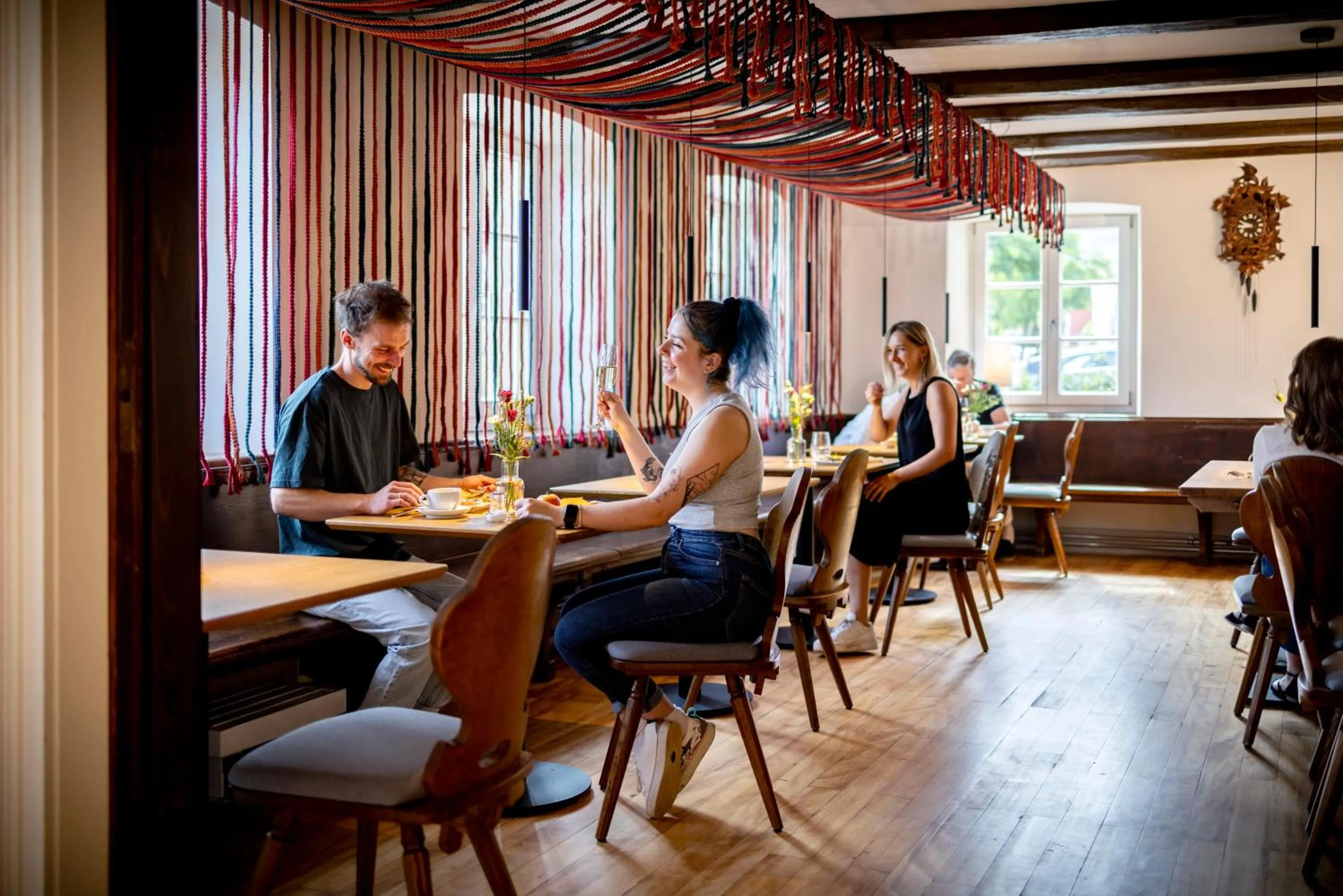 Breakfast in schlossmühle - lean luxury boutique hotel