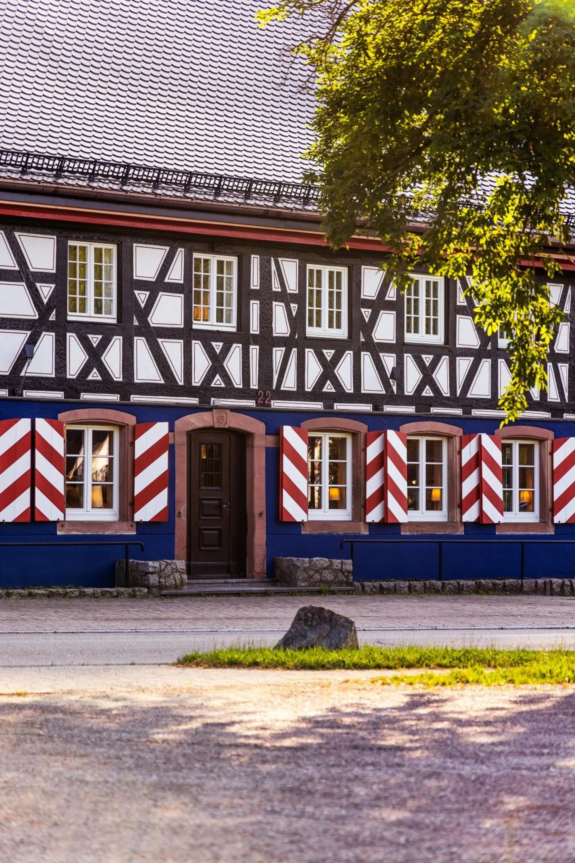 Property building in schlossmühle - lean luxury boutique hotel