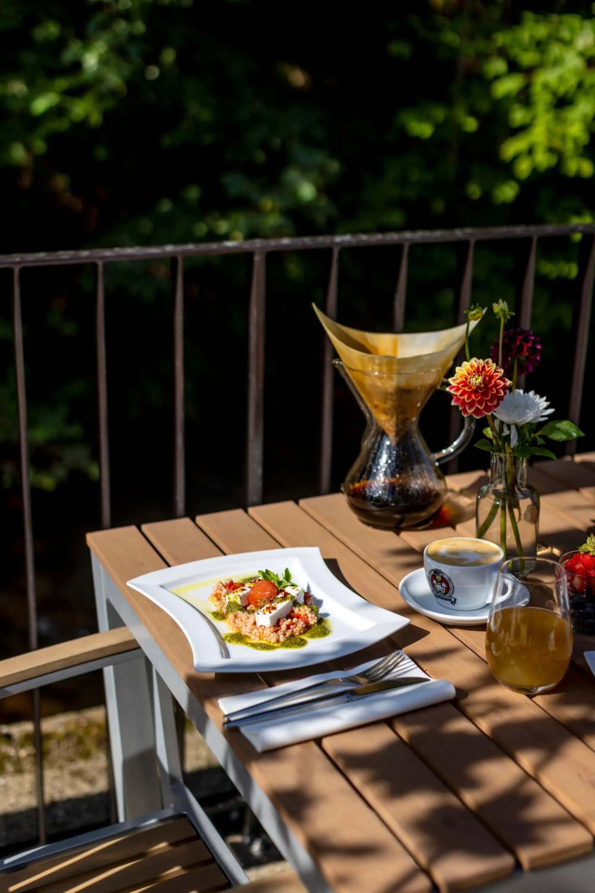 Breakfast in schlossmühle - lean luxury boutique hotel