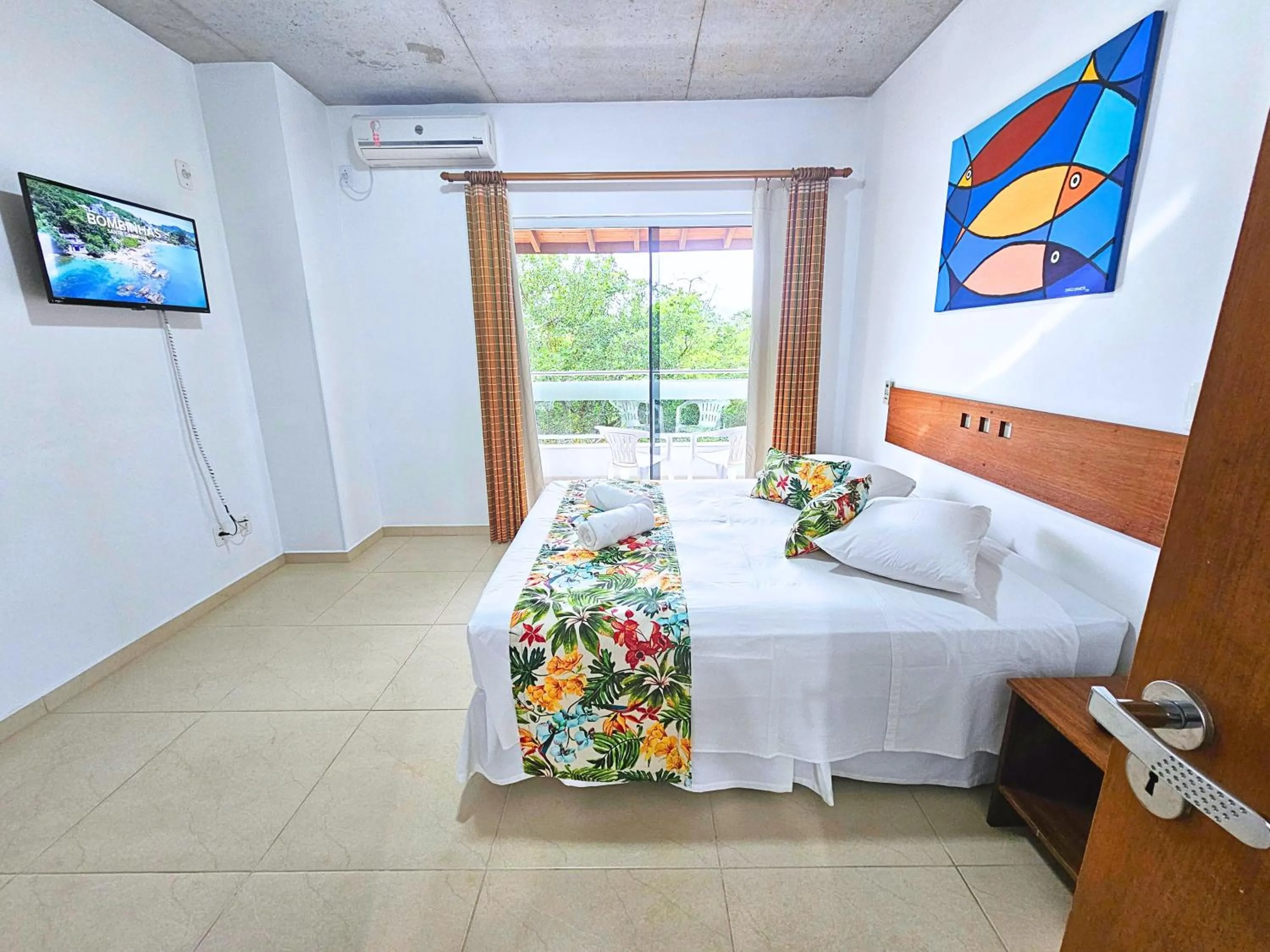 Bed in Refúgio da Lagoinha - Centro de Bombinhas