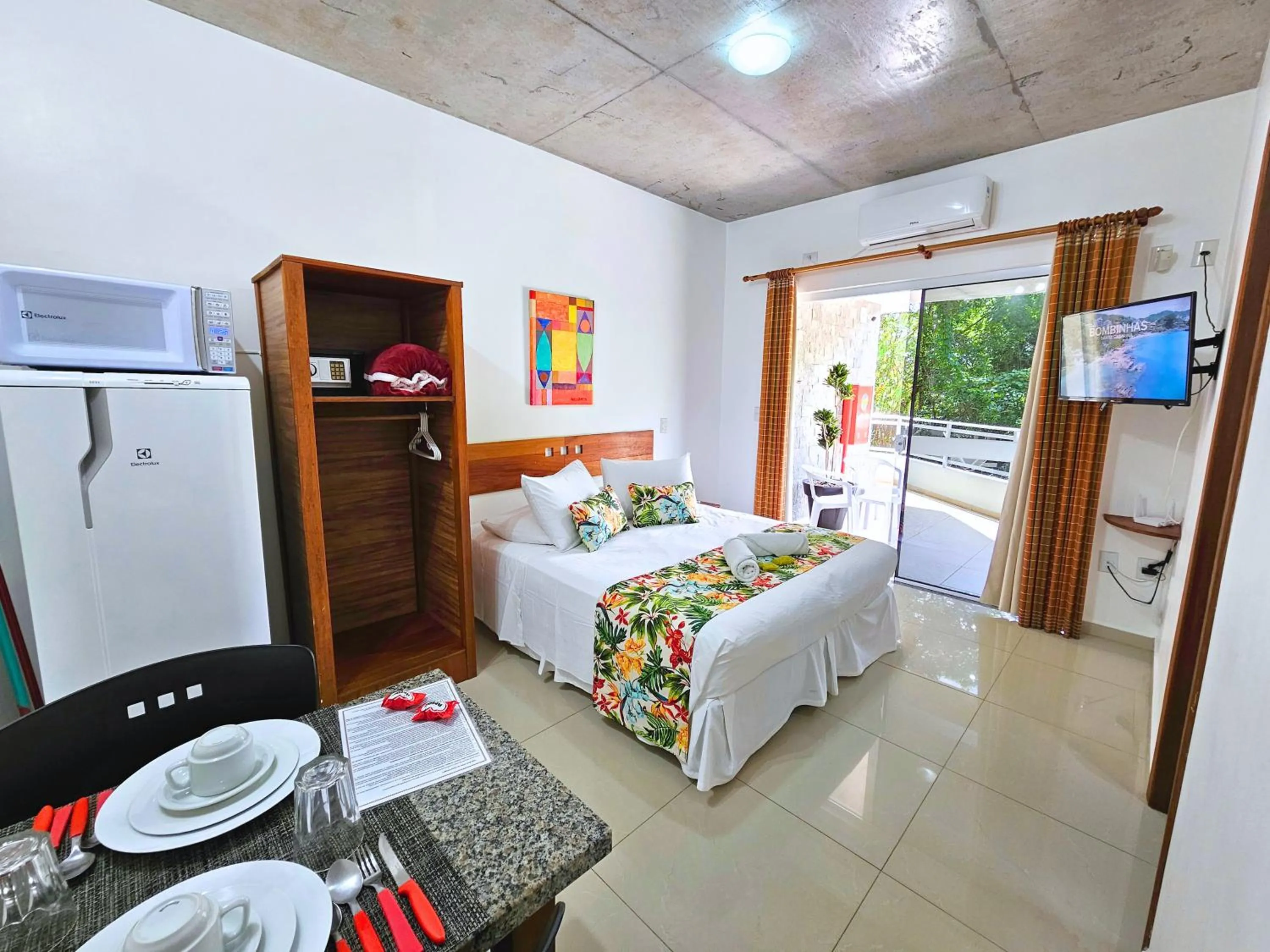 Bed in Refúgio da Lagoinha - Centro de Bombinhas