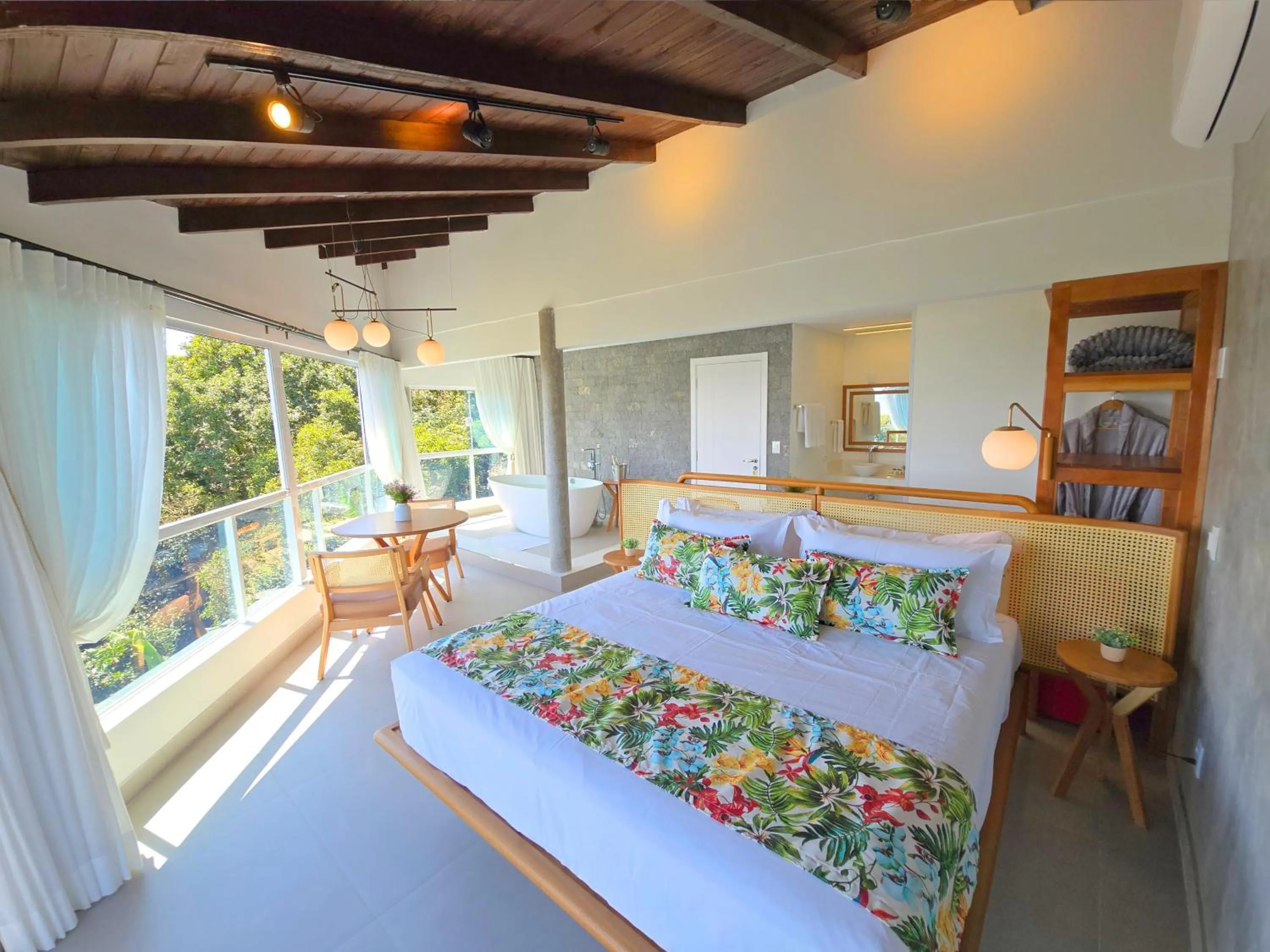 Bed in Refúgio da Lagoinha - Centro de Bombinhas