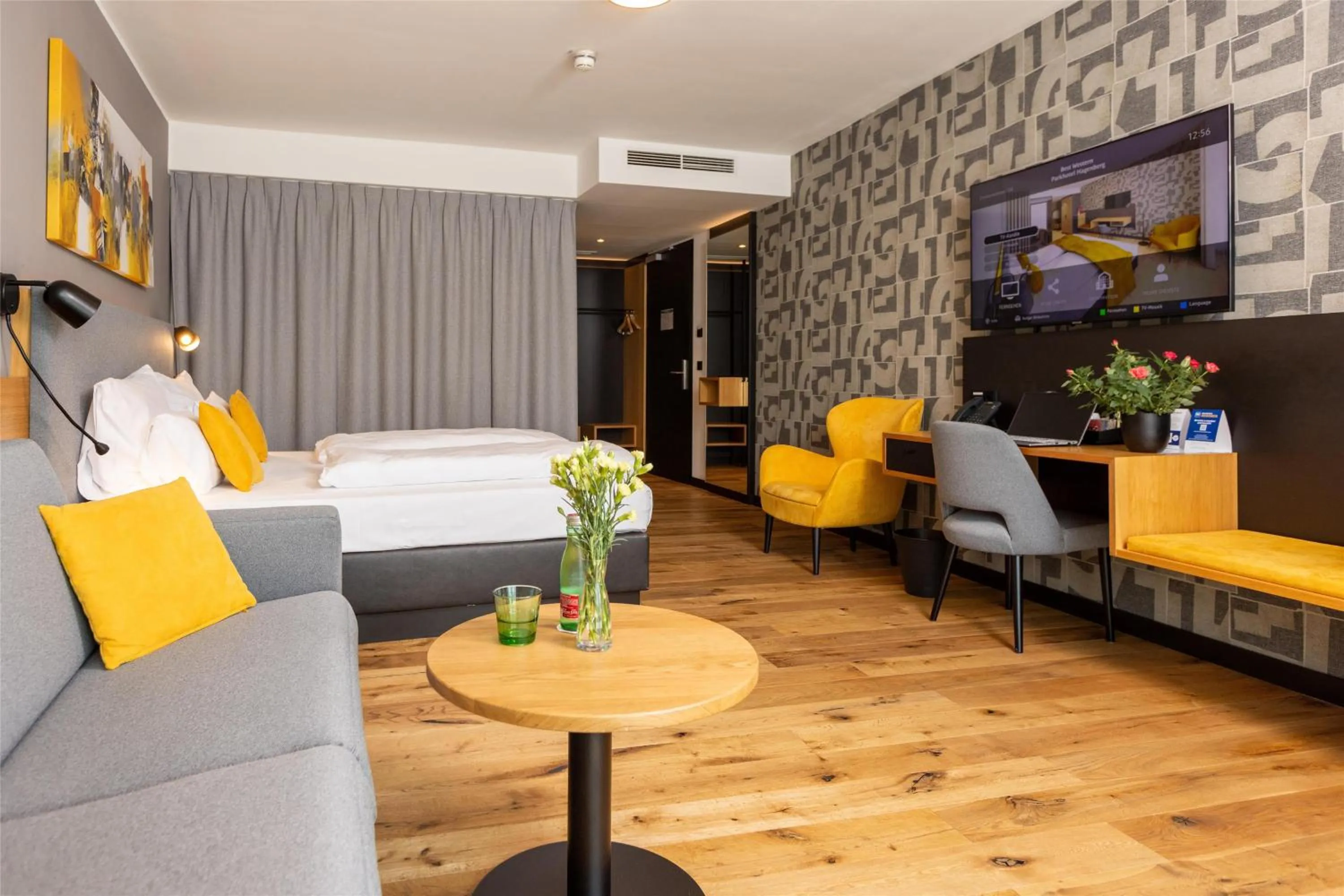 Bedroom, Bed in Best Western Parkhotel Hagenberg