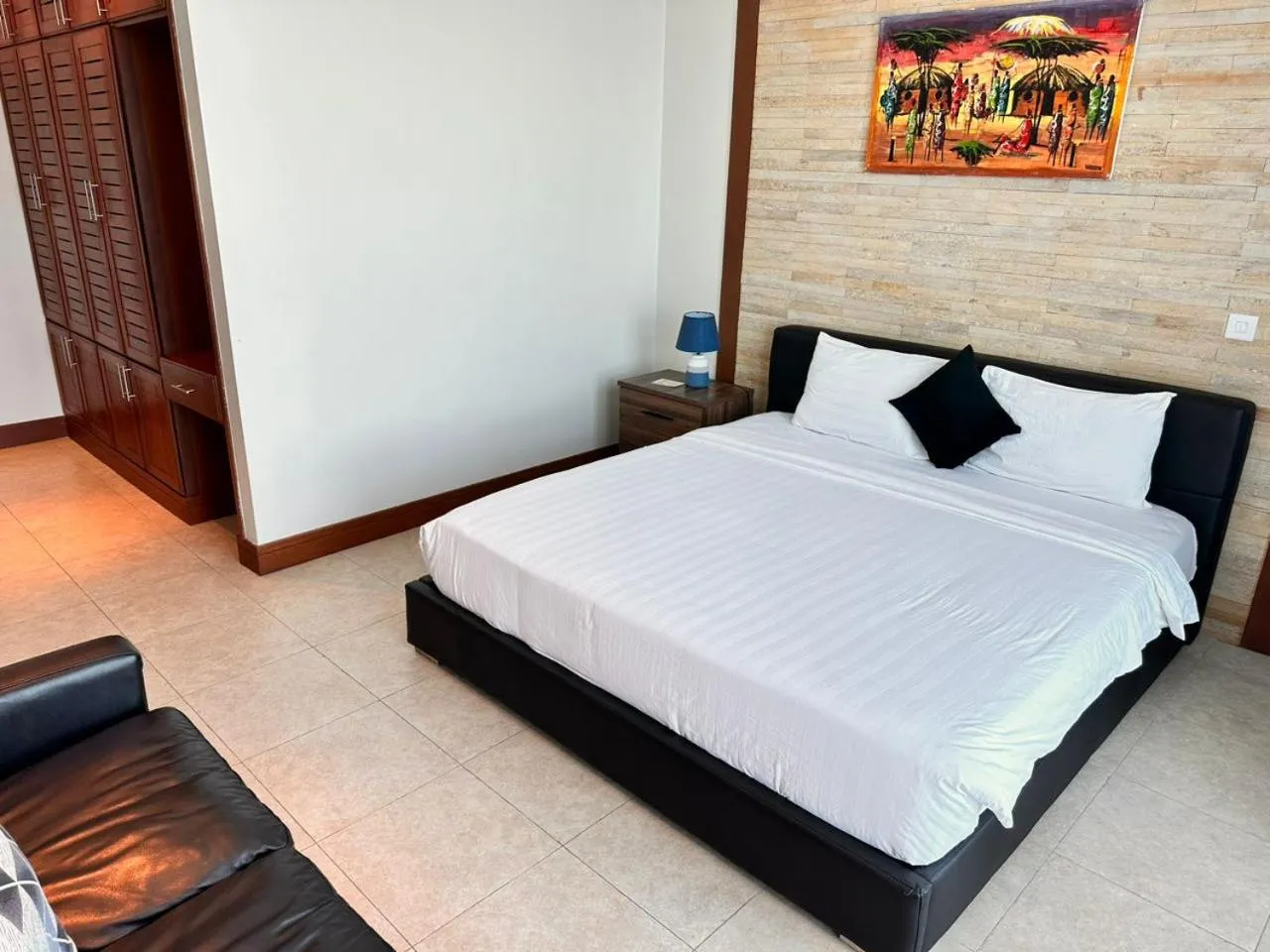 Bed in Fairview Luxury Apartments