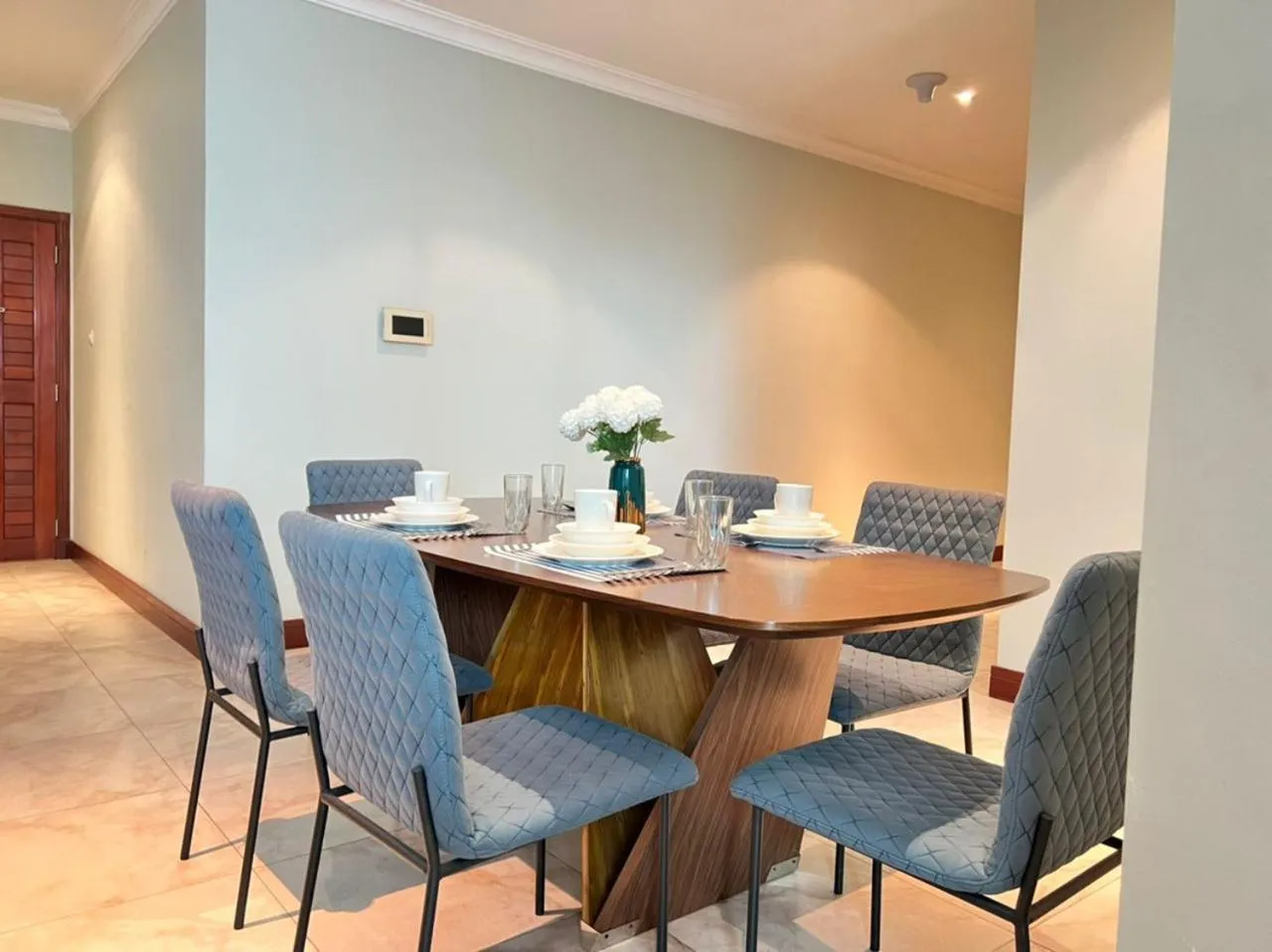 Dining area in Fairview Luxury Apartments