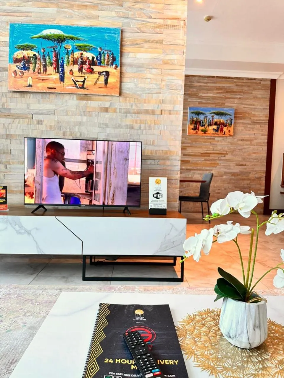 TV and multimedia in Fairview Luxury Apartments