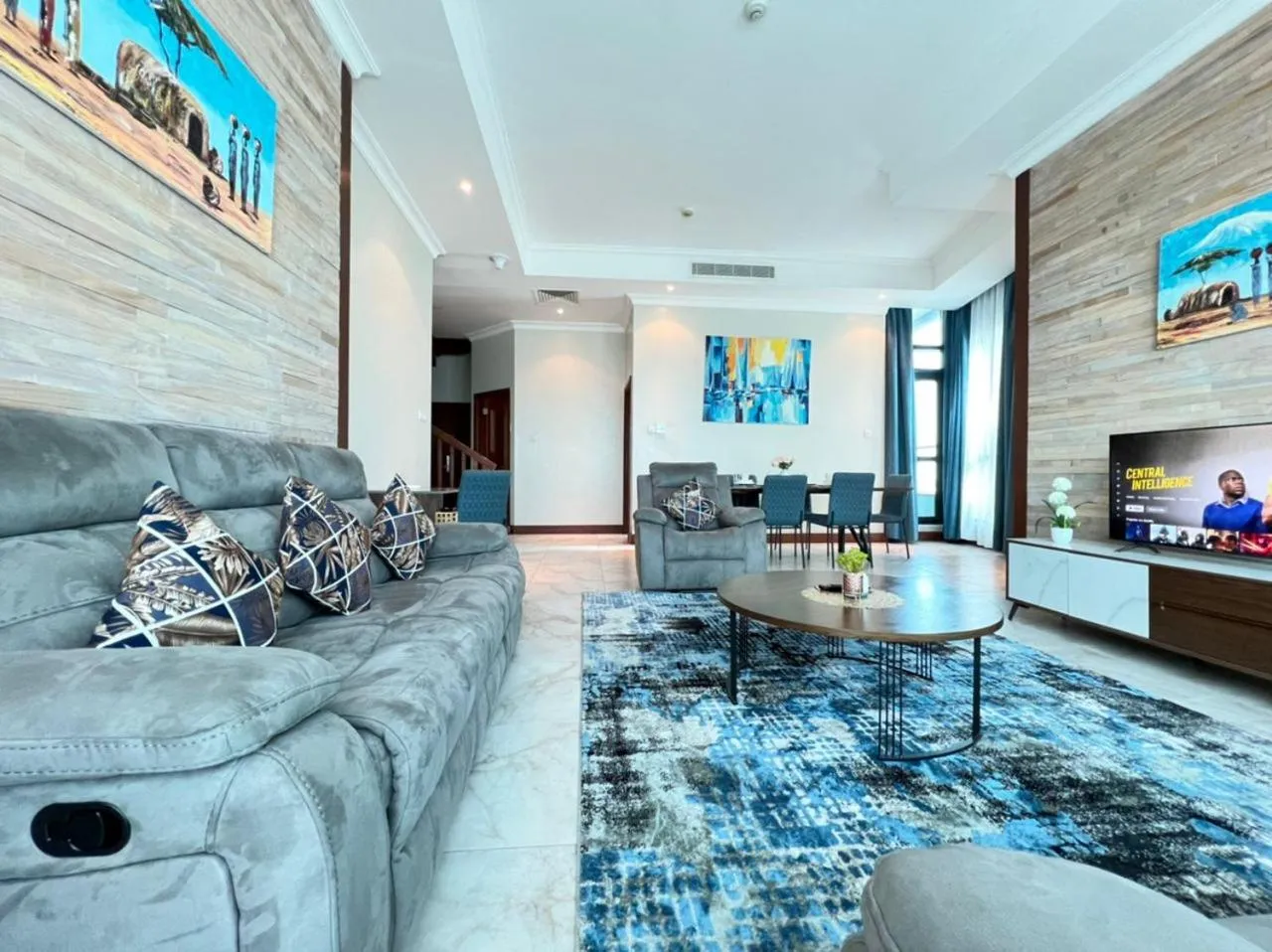 Living room in Fairview Luxury Apartments