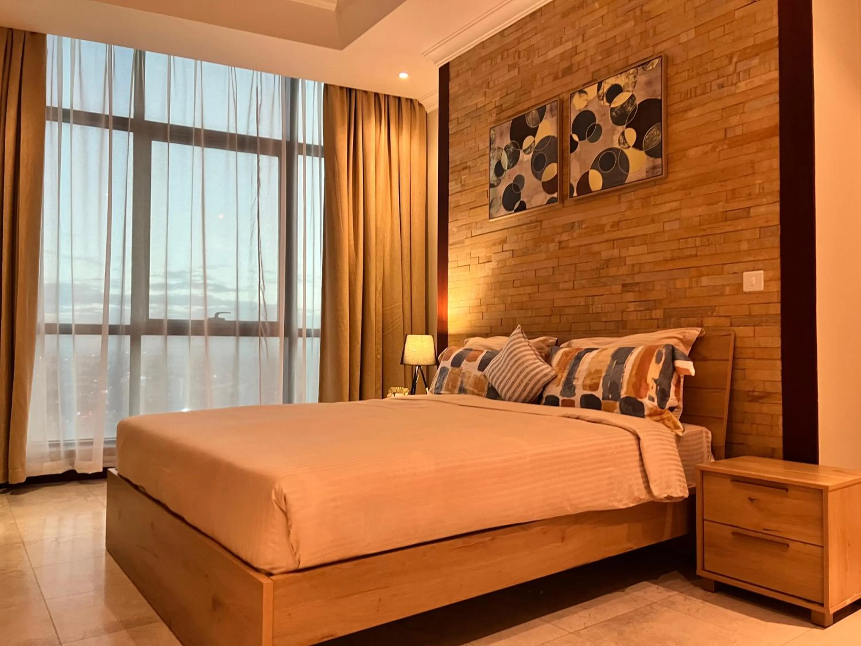 Bed in Fairview Luxury Apartments