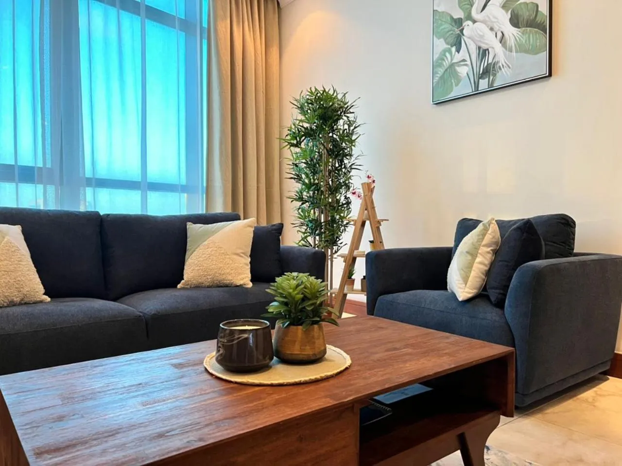 Living room in Fairview Luxury Apartments