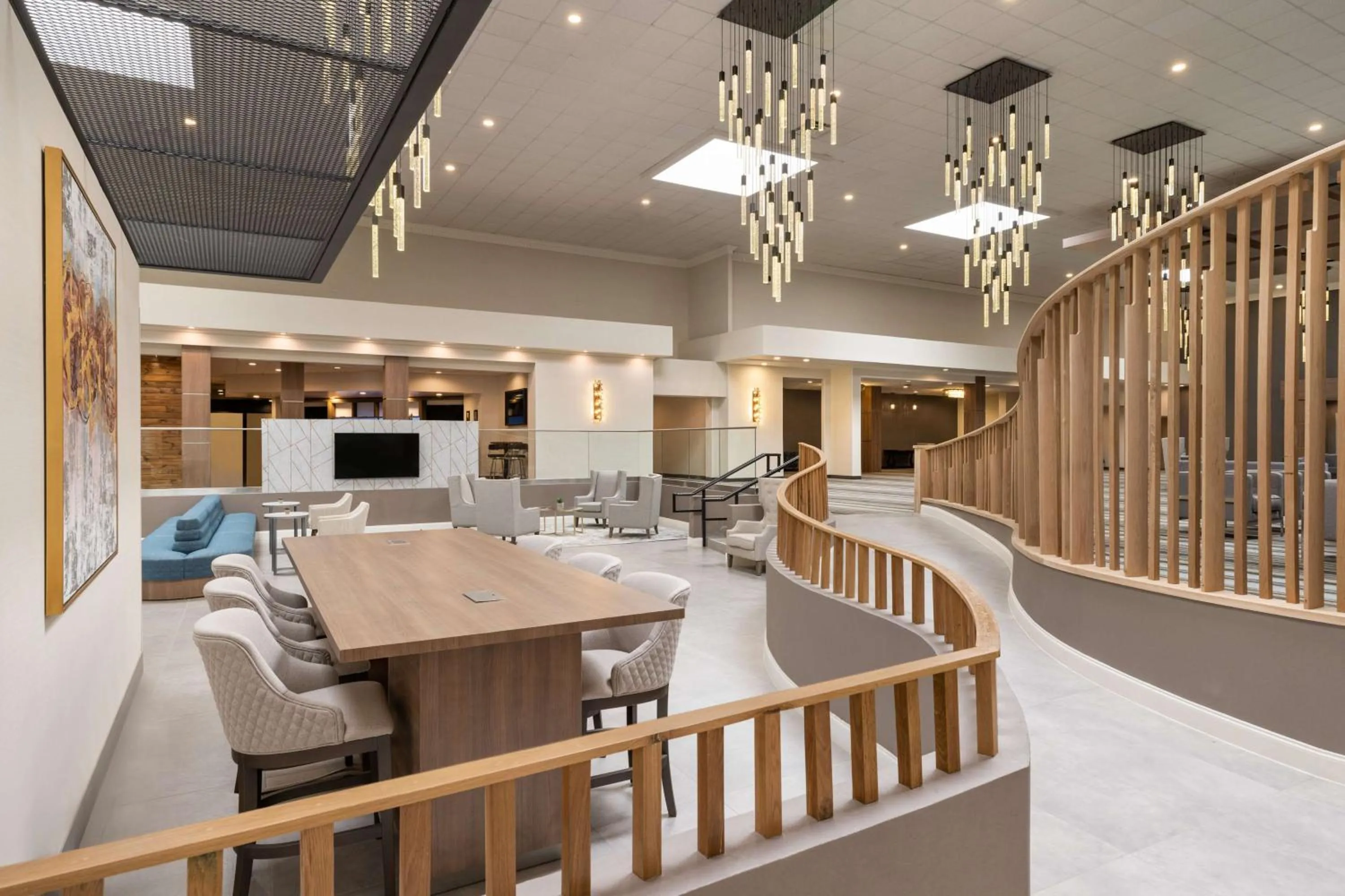 Lobby or reception in Doubletree By Hilton Fort Worth South