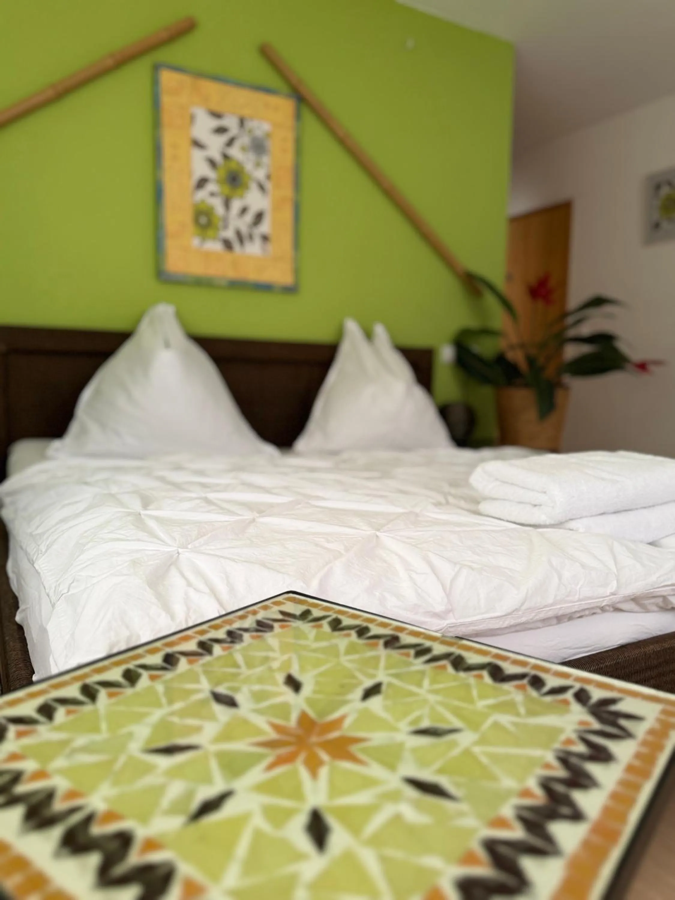Bed in Mainsommer