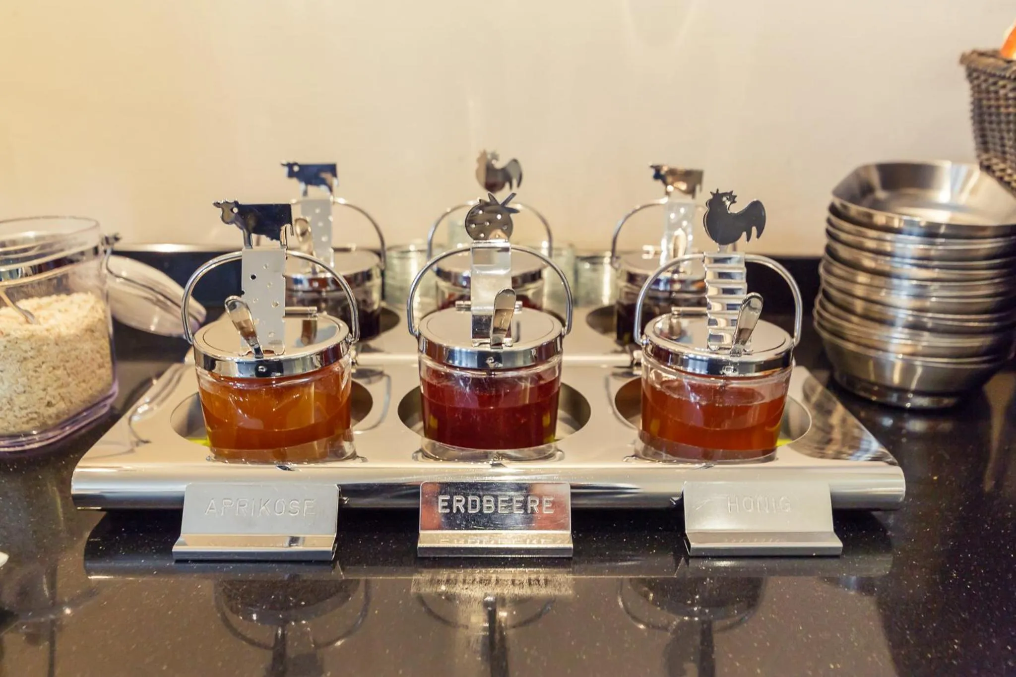 Buffet breakfast in Altstadthotel Kneitinger, Abensberg