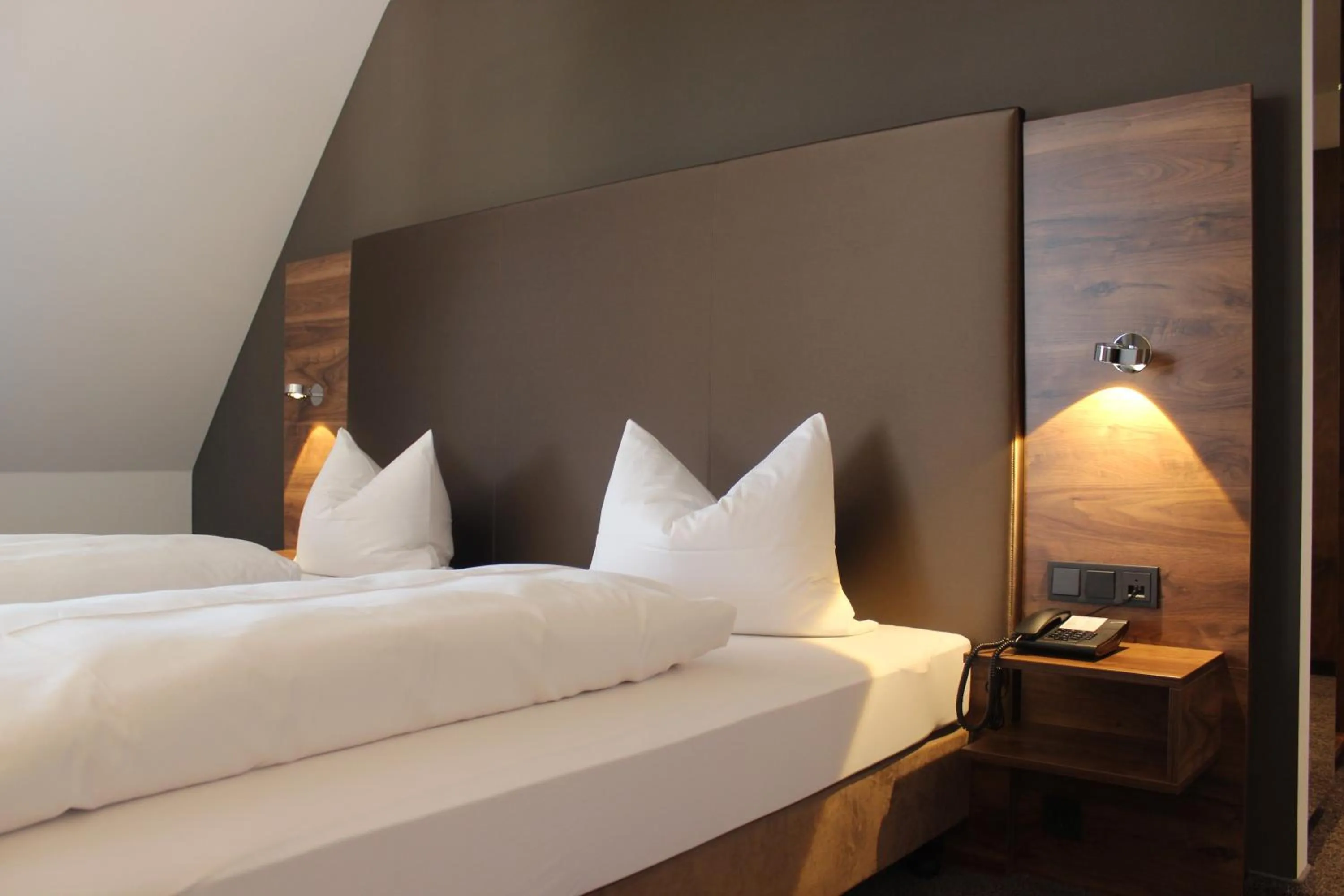 Decorative detail, Bed in Altstadthotel Kneitinger, Abensberg