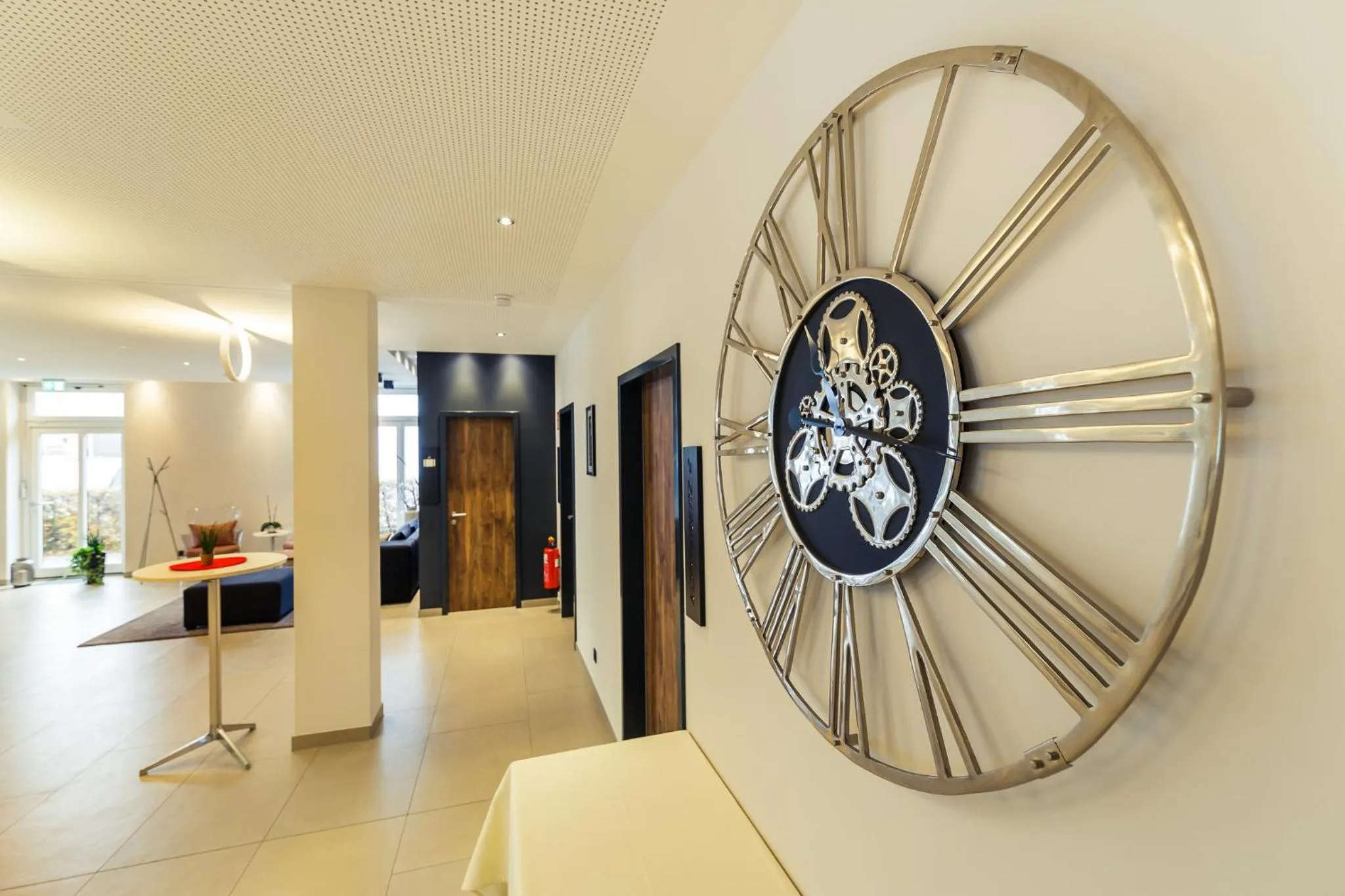 Lobby or reception in Altstadthotel Kneitinger, Abensberg