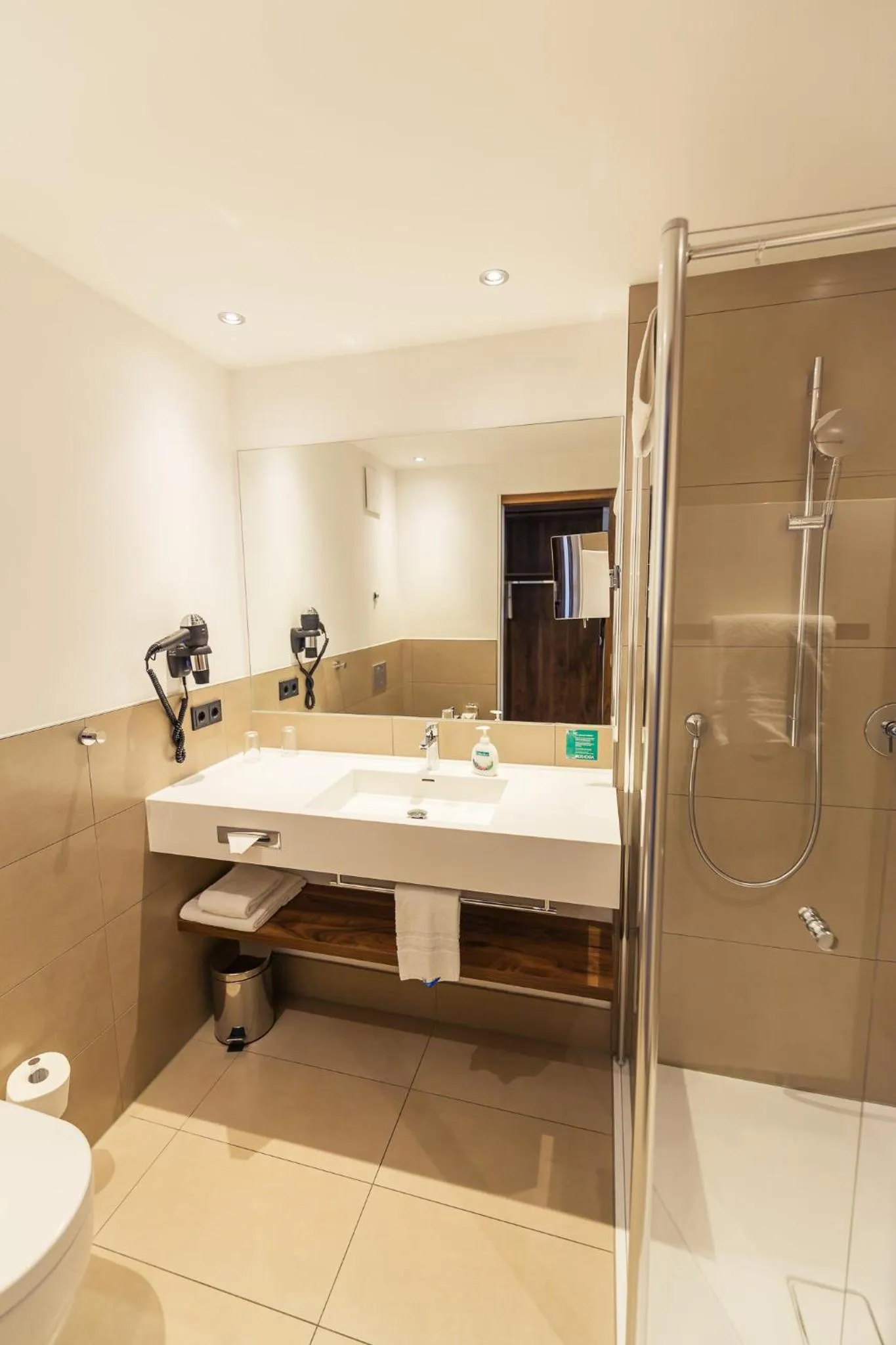 Bathroom in Altstadthotel Kneitinger, Abensberg