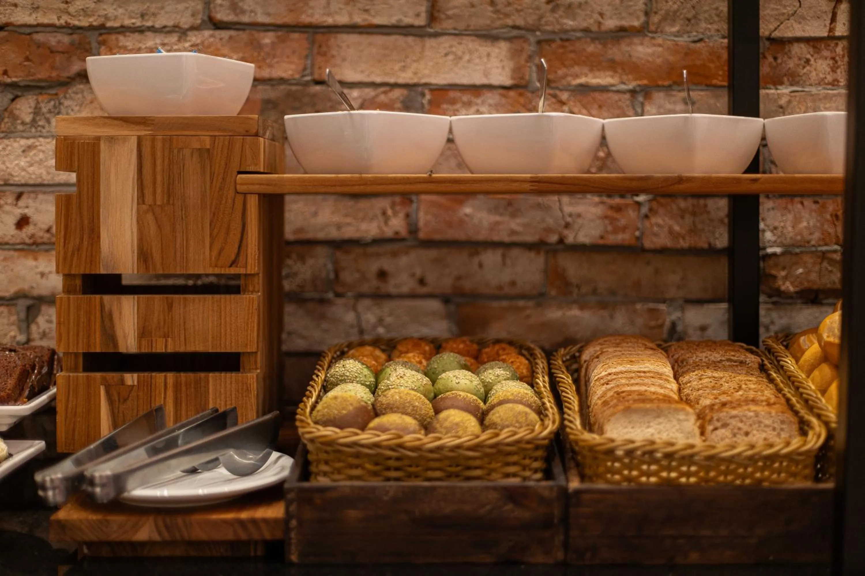 Buffet breakfast in Hotel Moov Porto Alegre