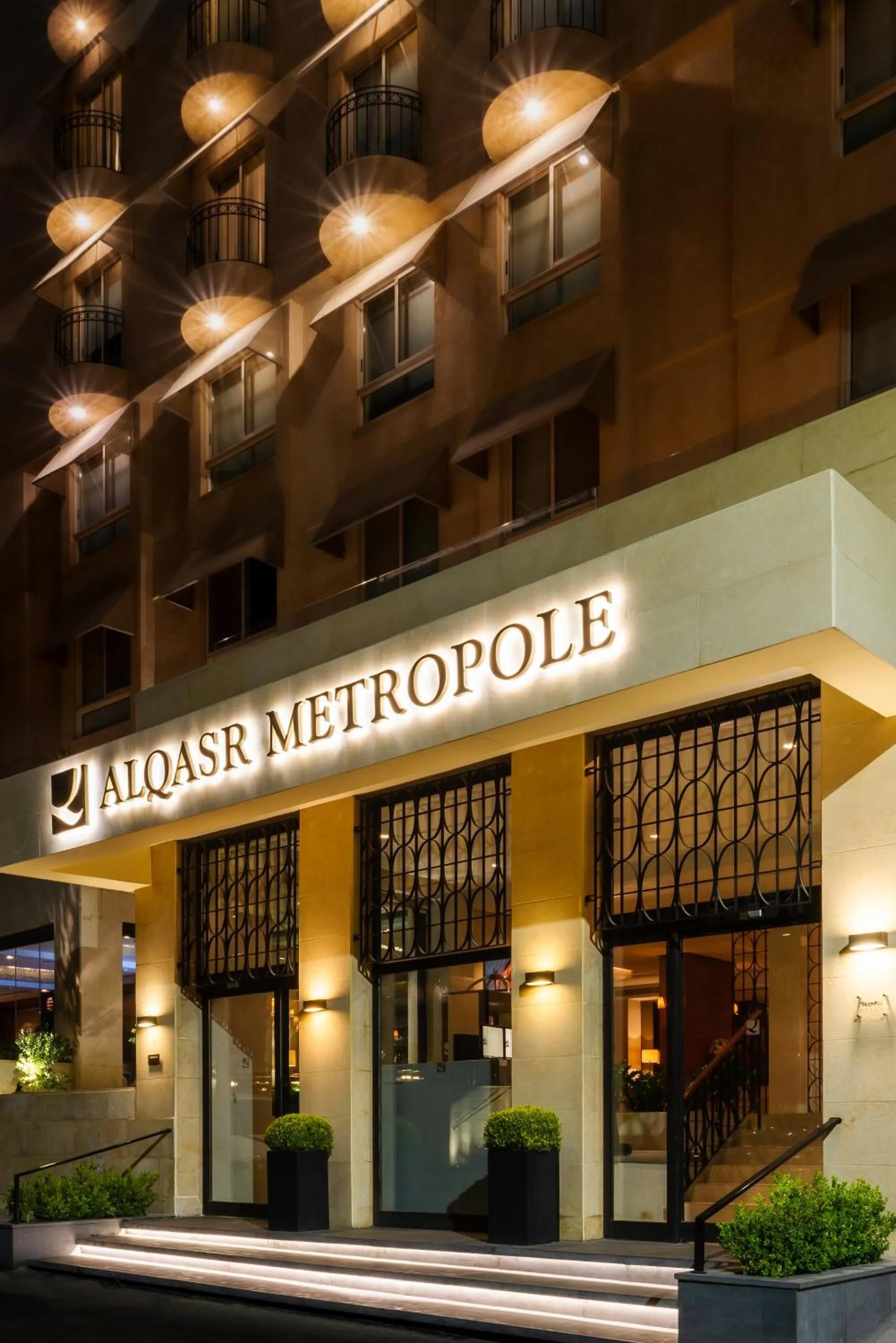 Property building in AlQasr Metropole Hotel