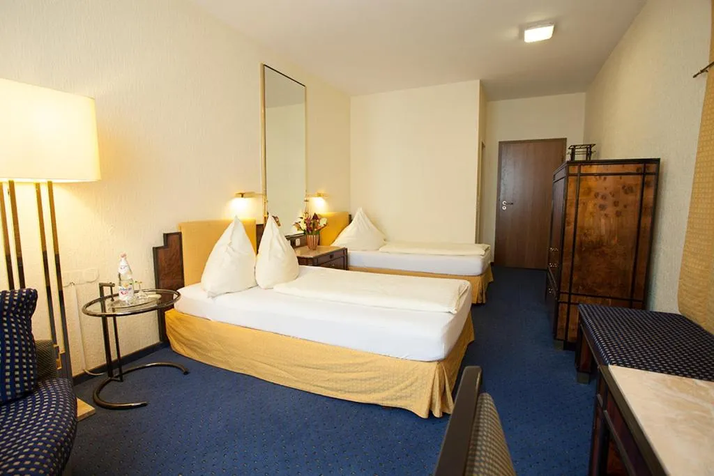 Photo of the whole room, Bed in Hotel Haus Union