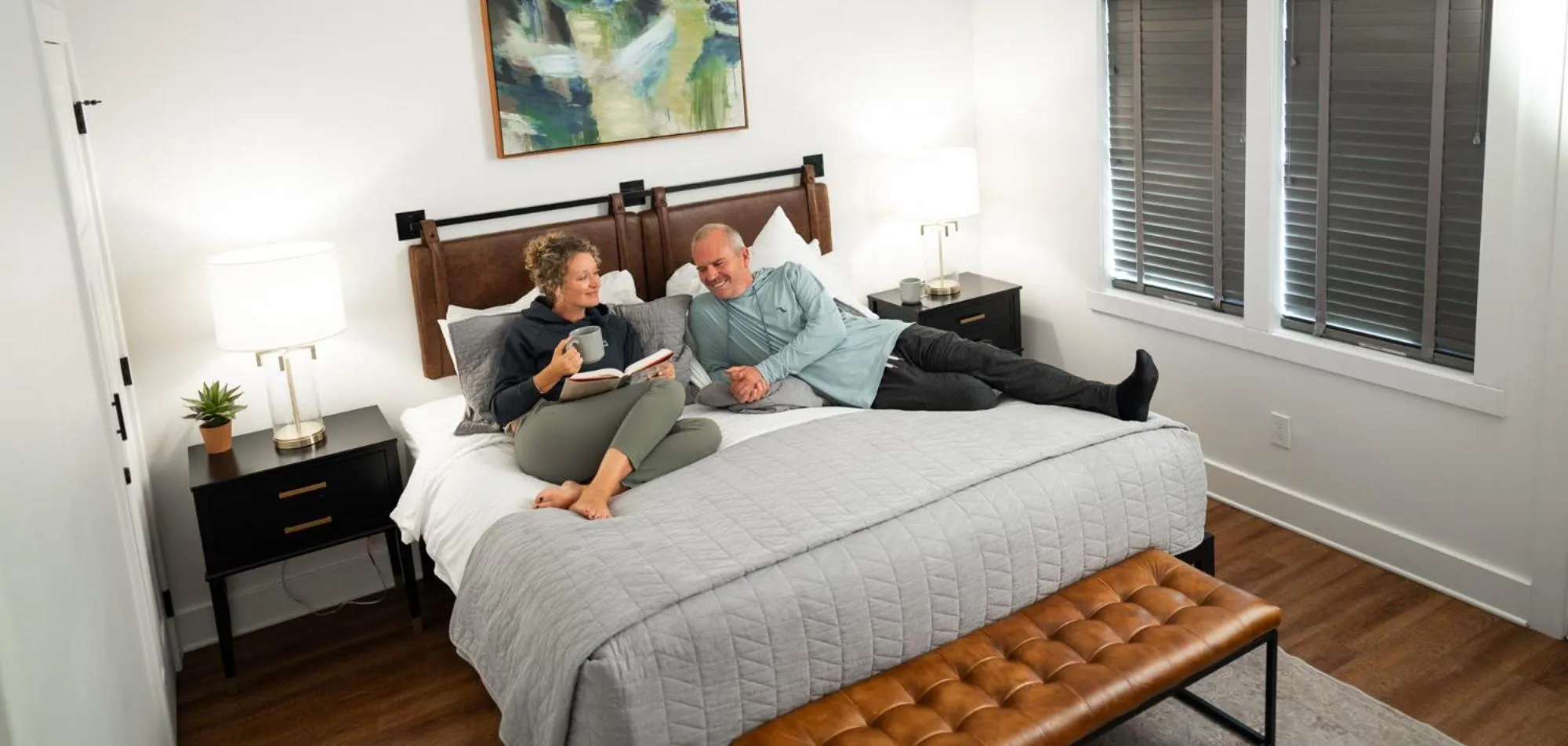 Bed in The Getaway Blowing Rock