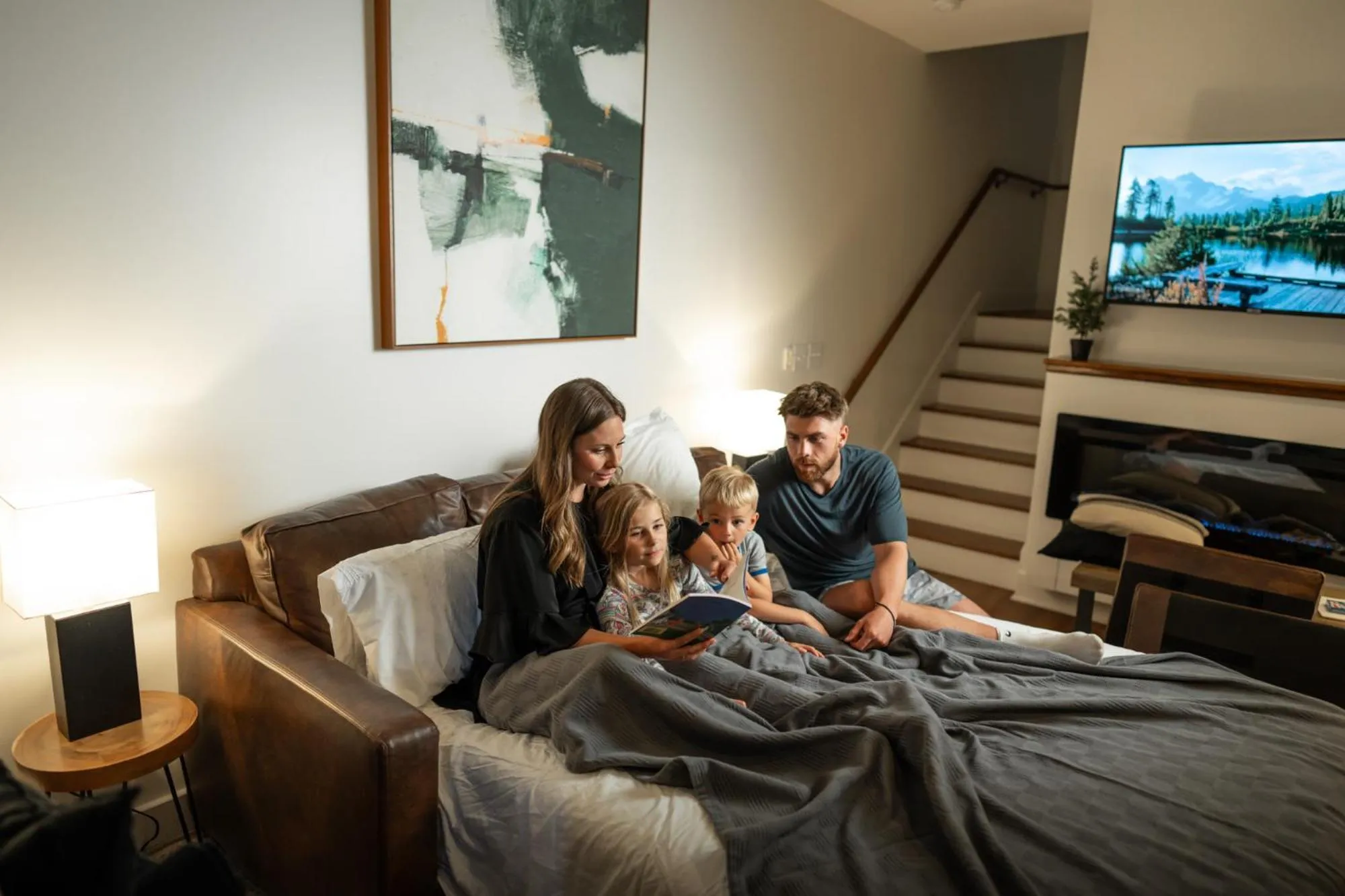Bed in The Getaway Blowing Rock
