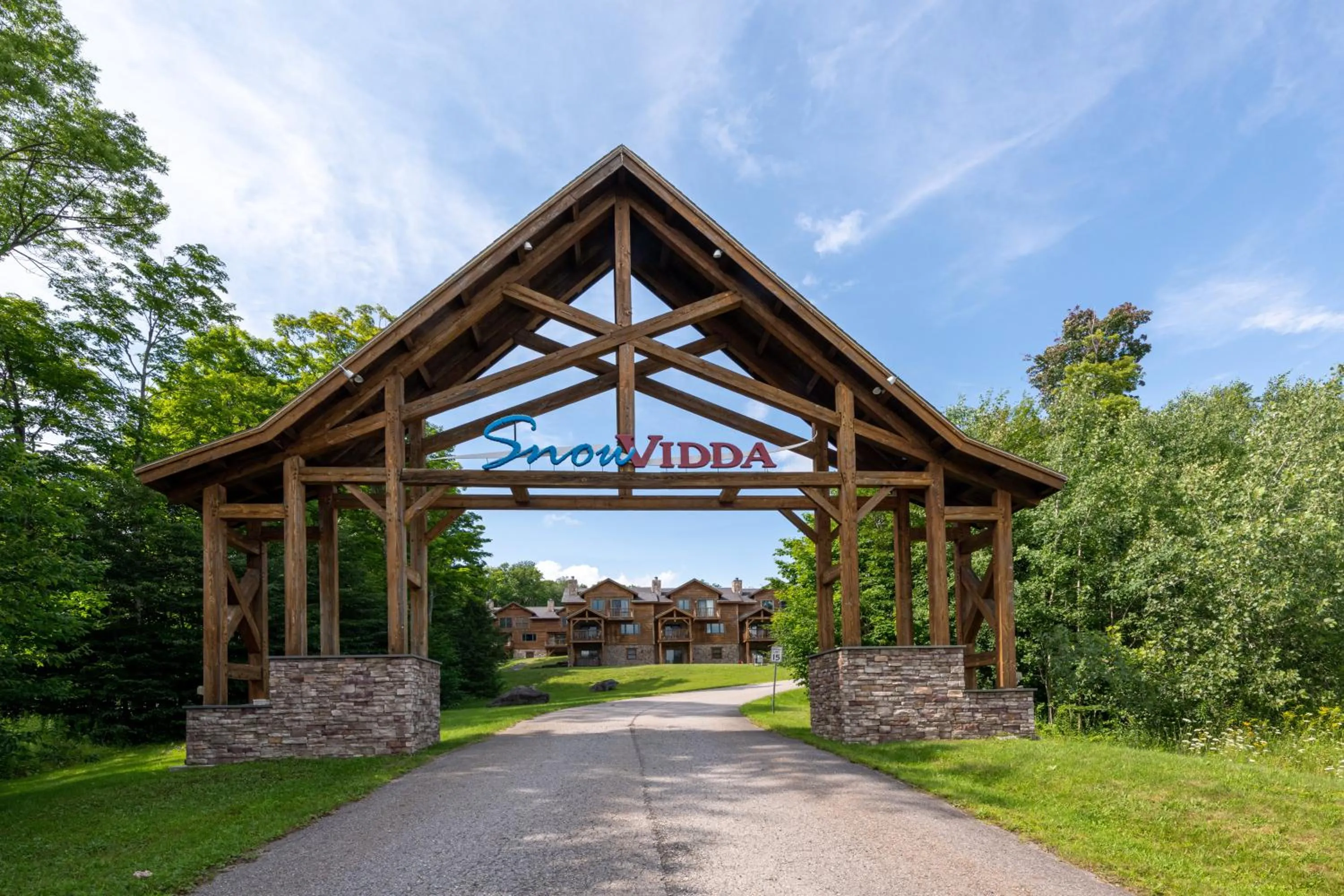 Property building in Mount Snow Lodging by Vail Resorts