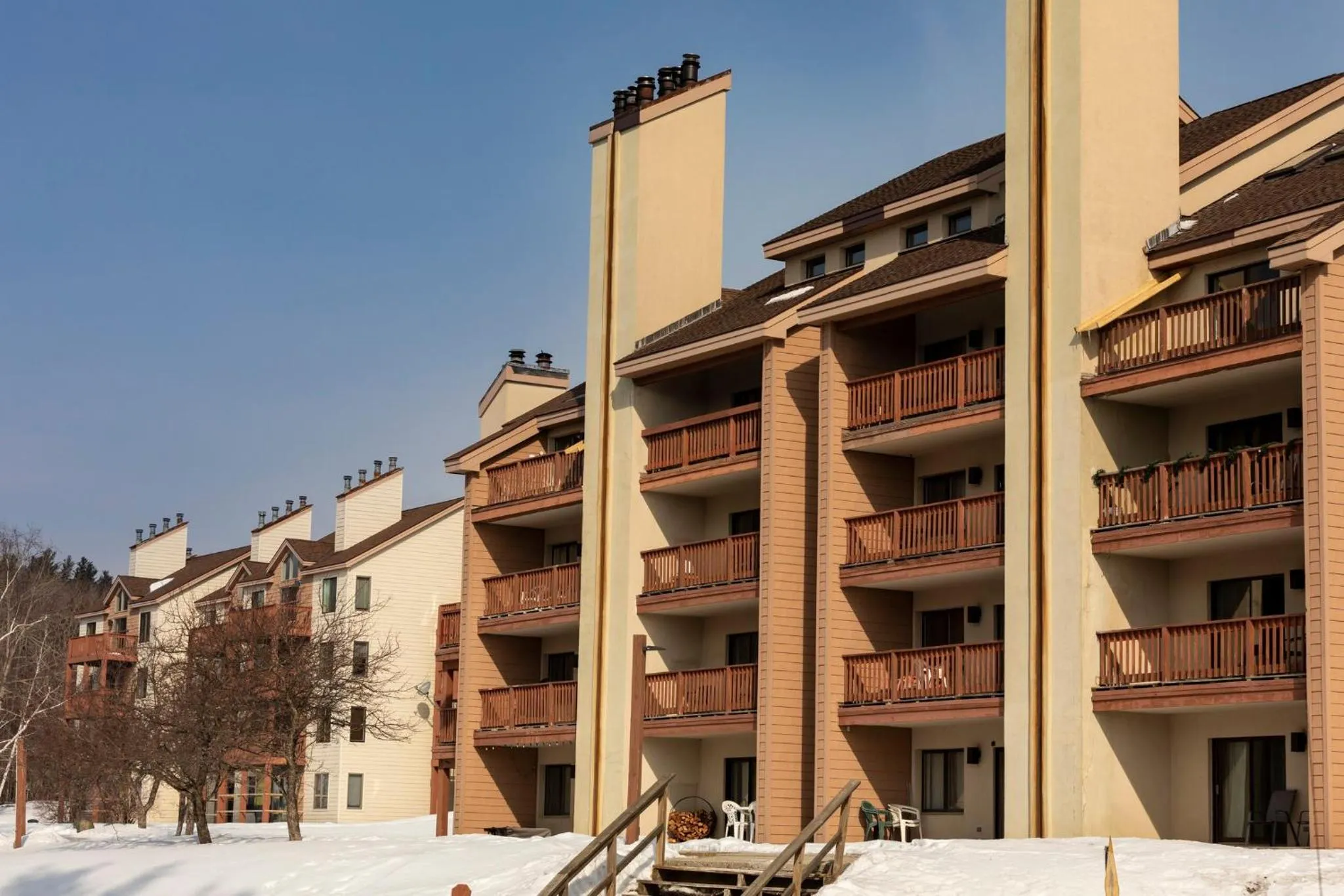 Property building in Mount Snow Lodging by Vail Resorts