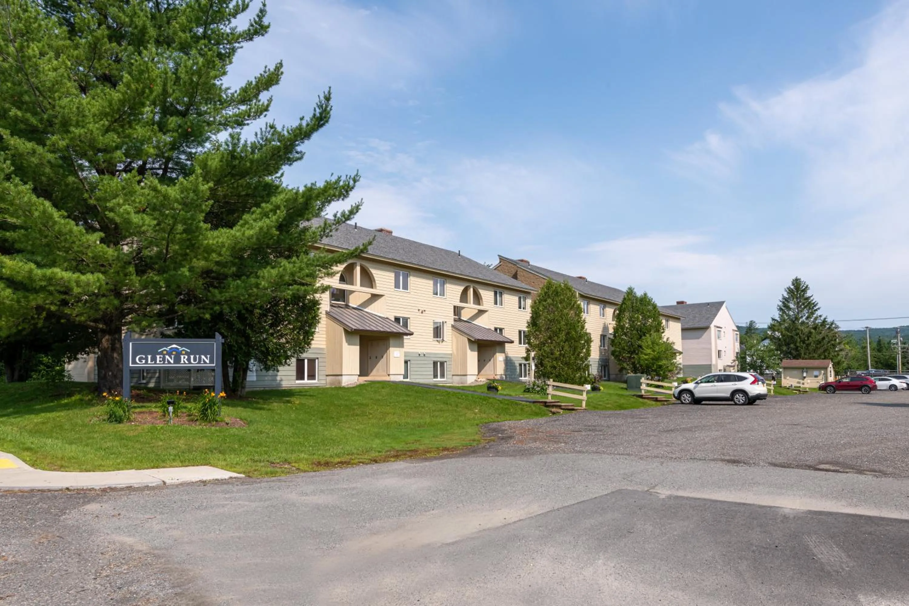 Property building in Mount Snow Lodging by Vail Resorts