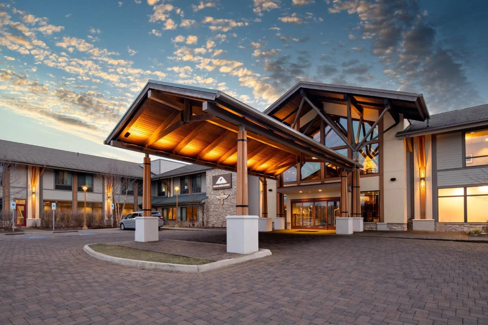 Property building in Liberty Mountain Resort