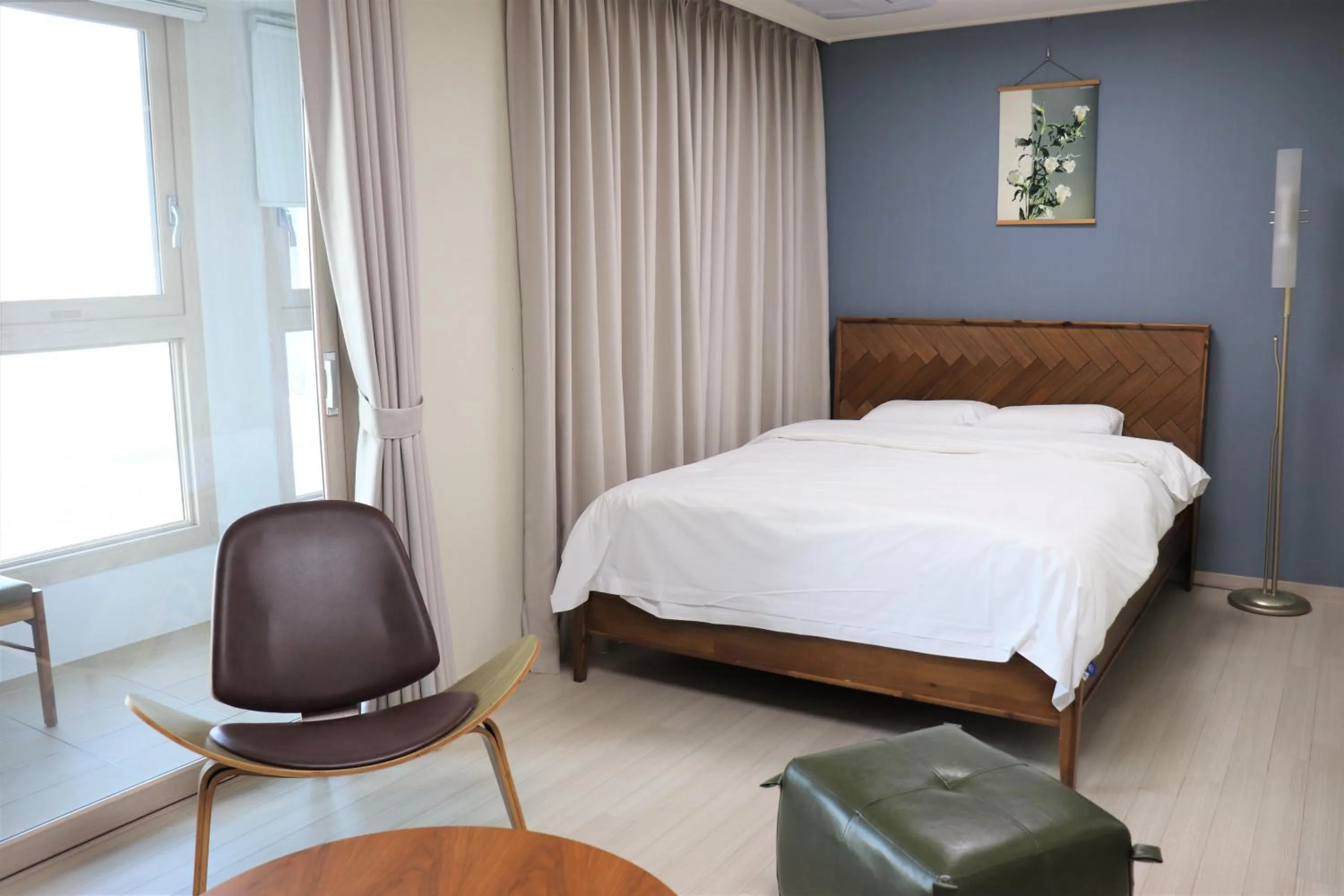 Bed in Landmark Stay in Songdo