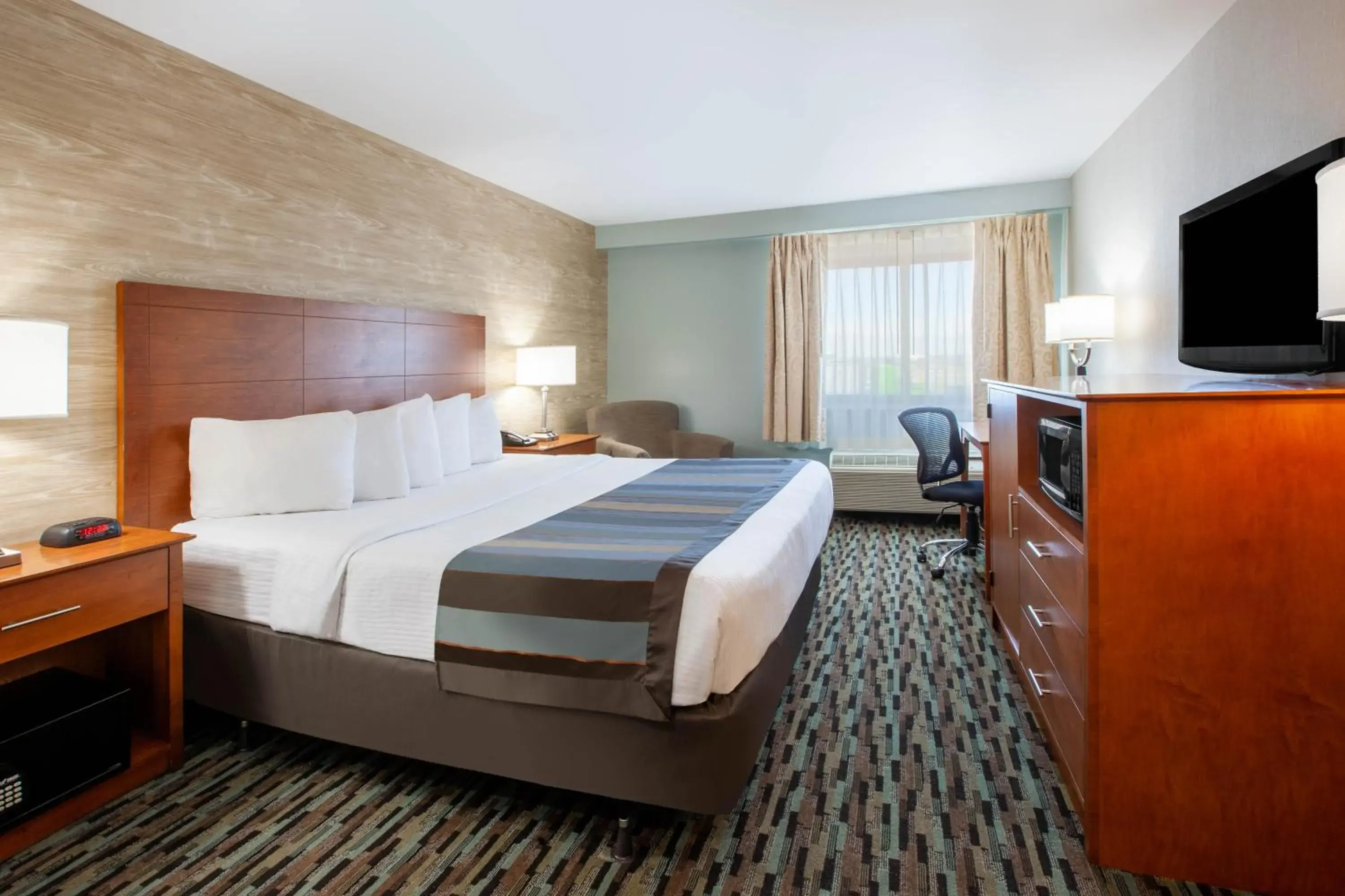 Business King Room - Non-Smoking in Wingate by Wyndham Detroit Metro Airport Business King Room - Non-Smoking in Wingate by Wyndham Detroit Metro Airport