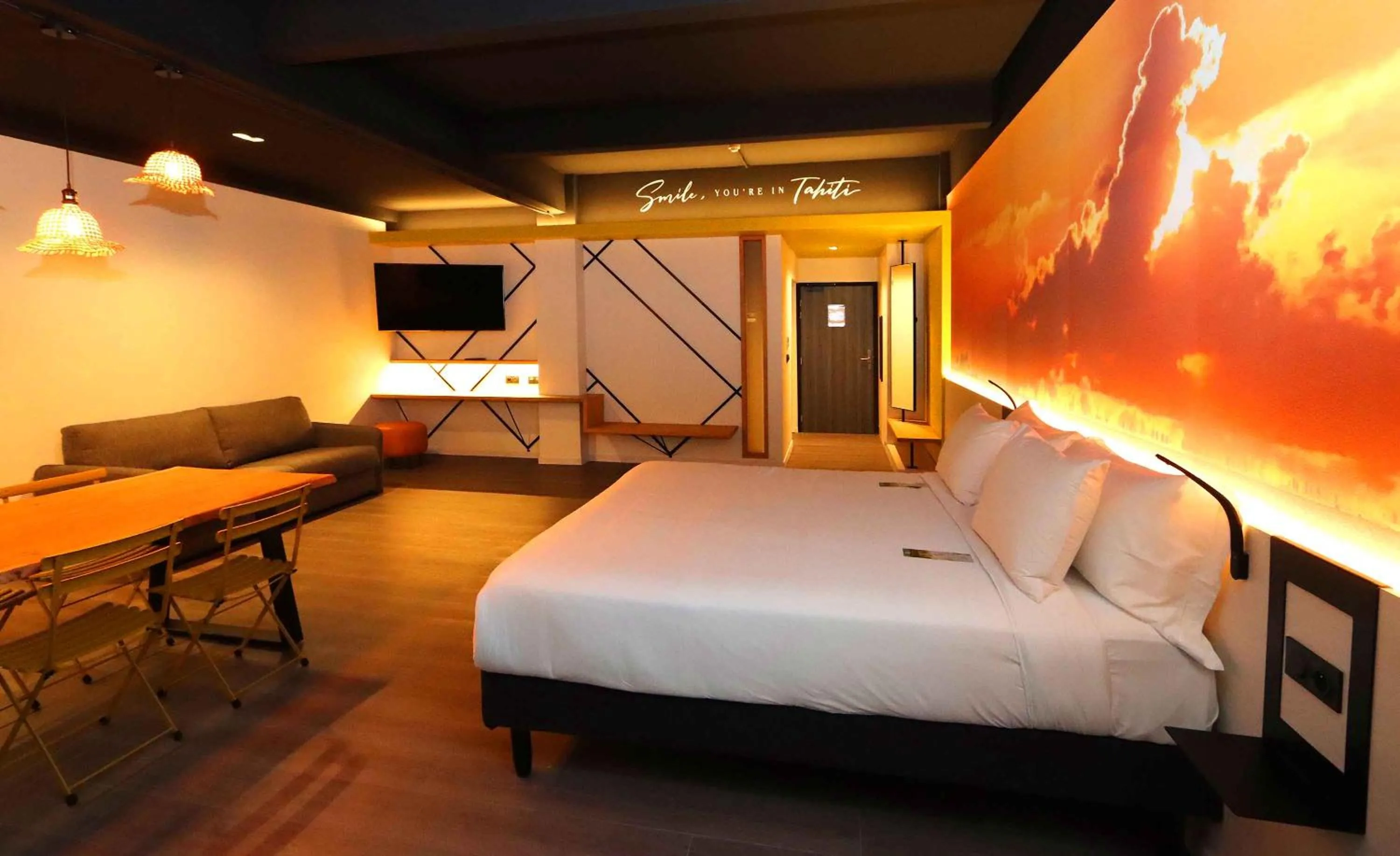 Bedroom, Bed in Boutique Hôtel Kon Tiki Tahiti