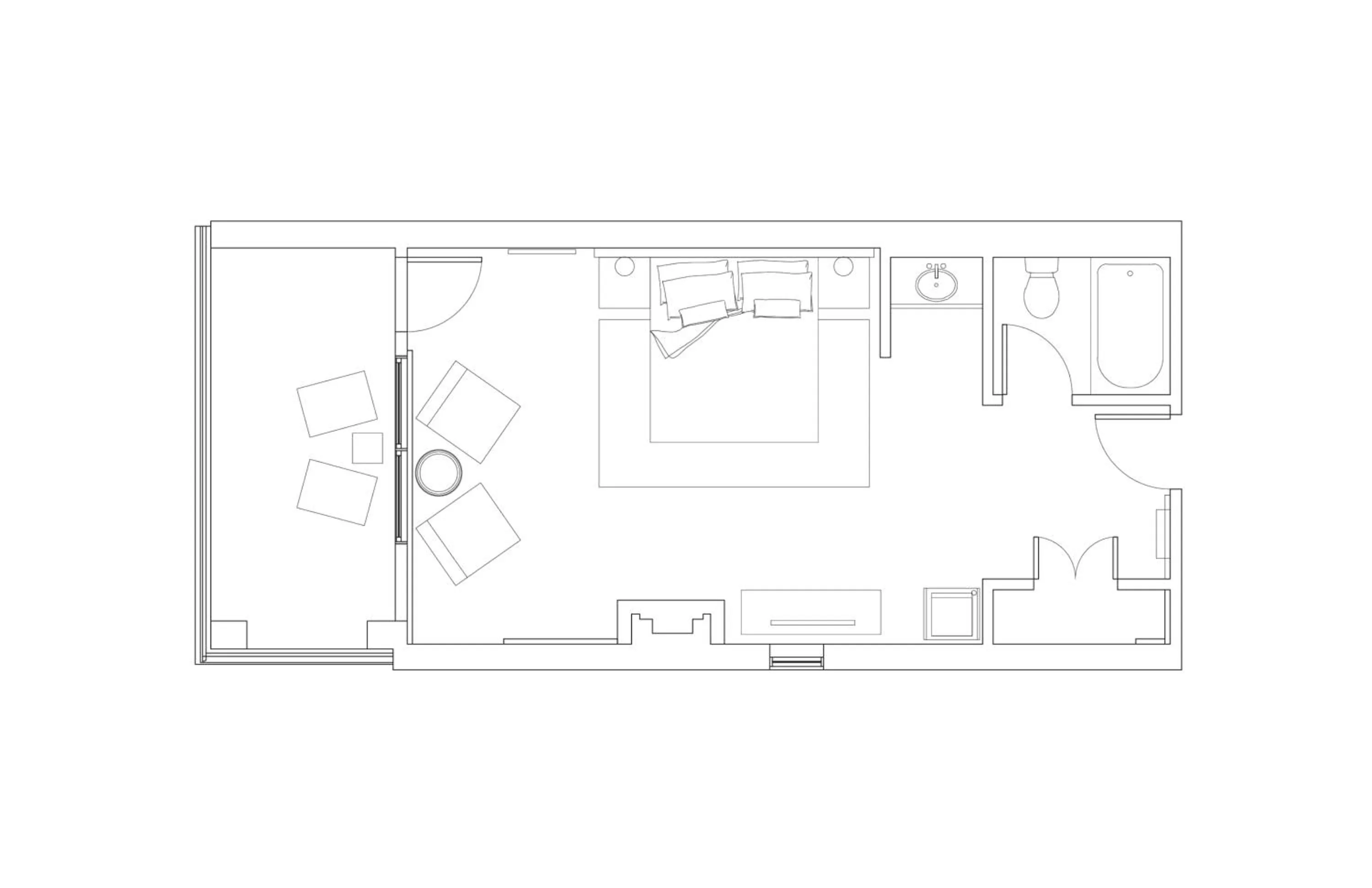 Floor plan in Bluebird Cady Hill Lodge
