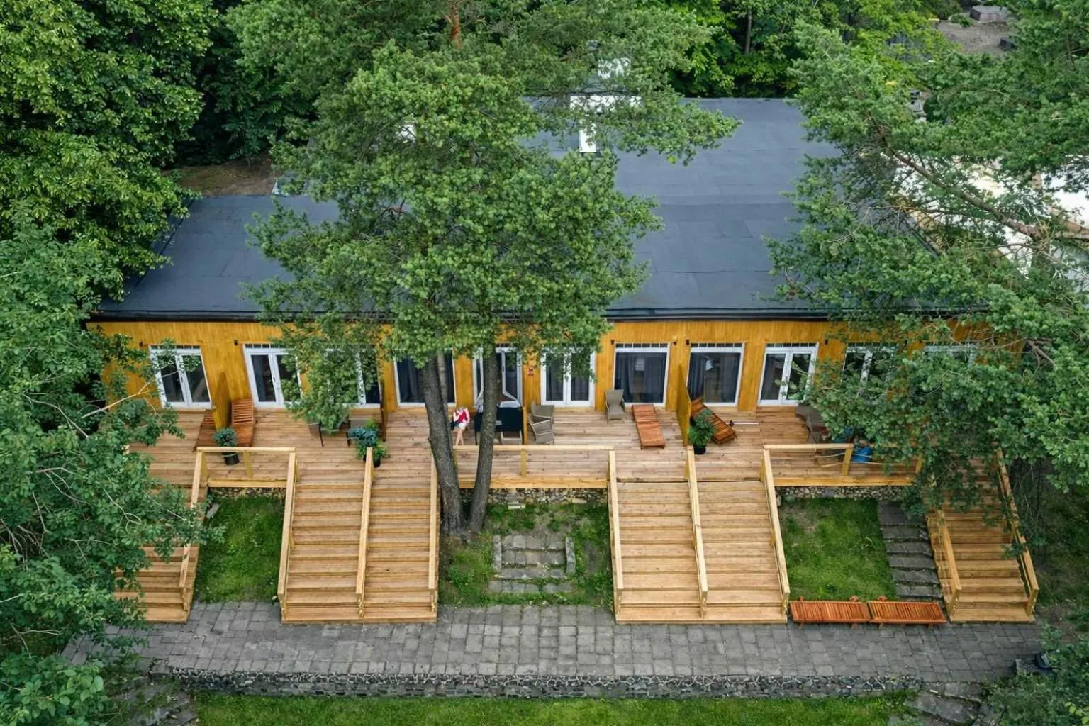 Apartamenty Leśna Przystań nad jeziorem
