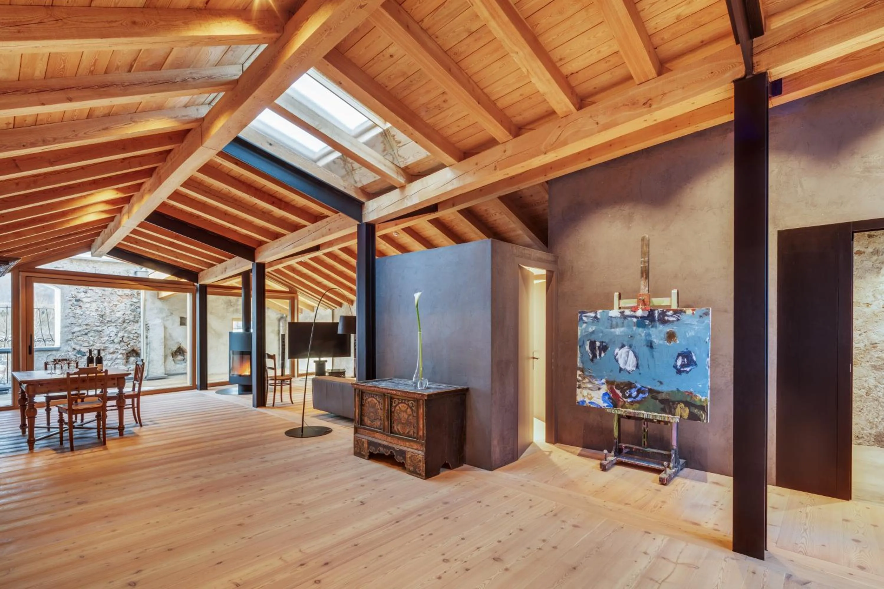 Living room in Boutiquehotel Rattenberg