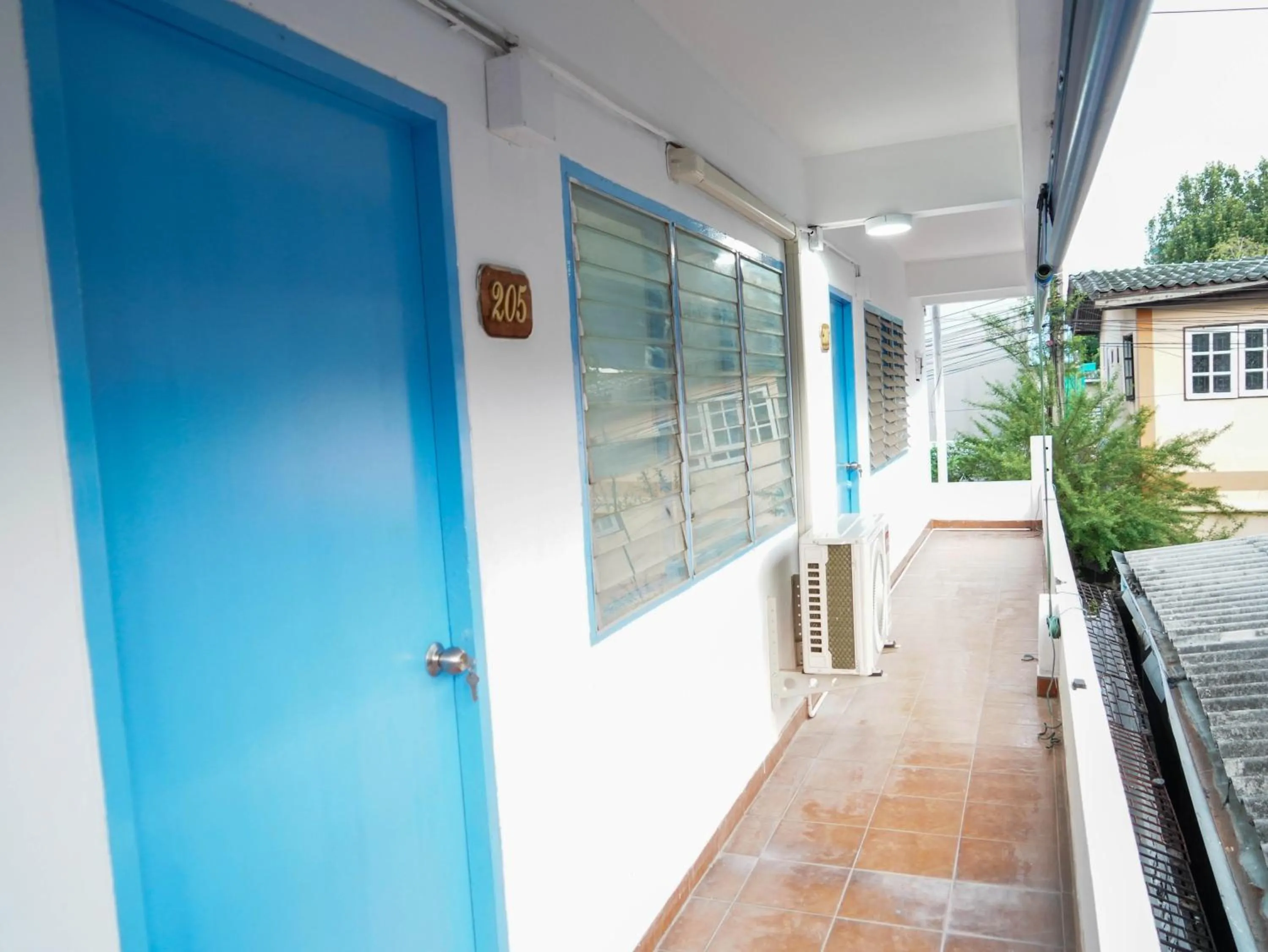 View (from property/room) in RoomQuest North Pattaya Light Collection