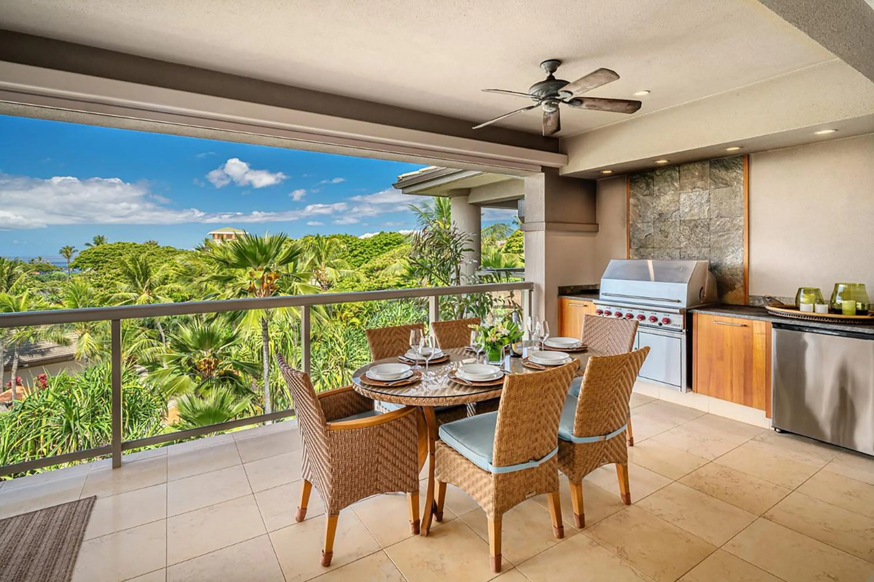 Patio in Ho Olei Residences - CoralTree Residence Collection