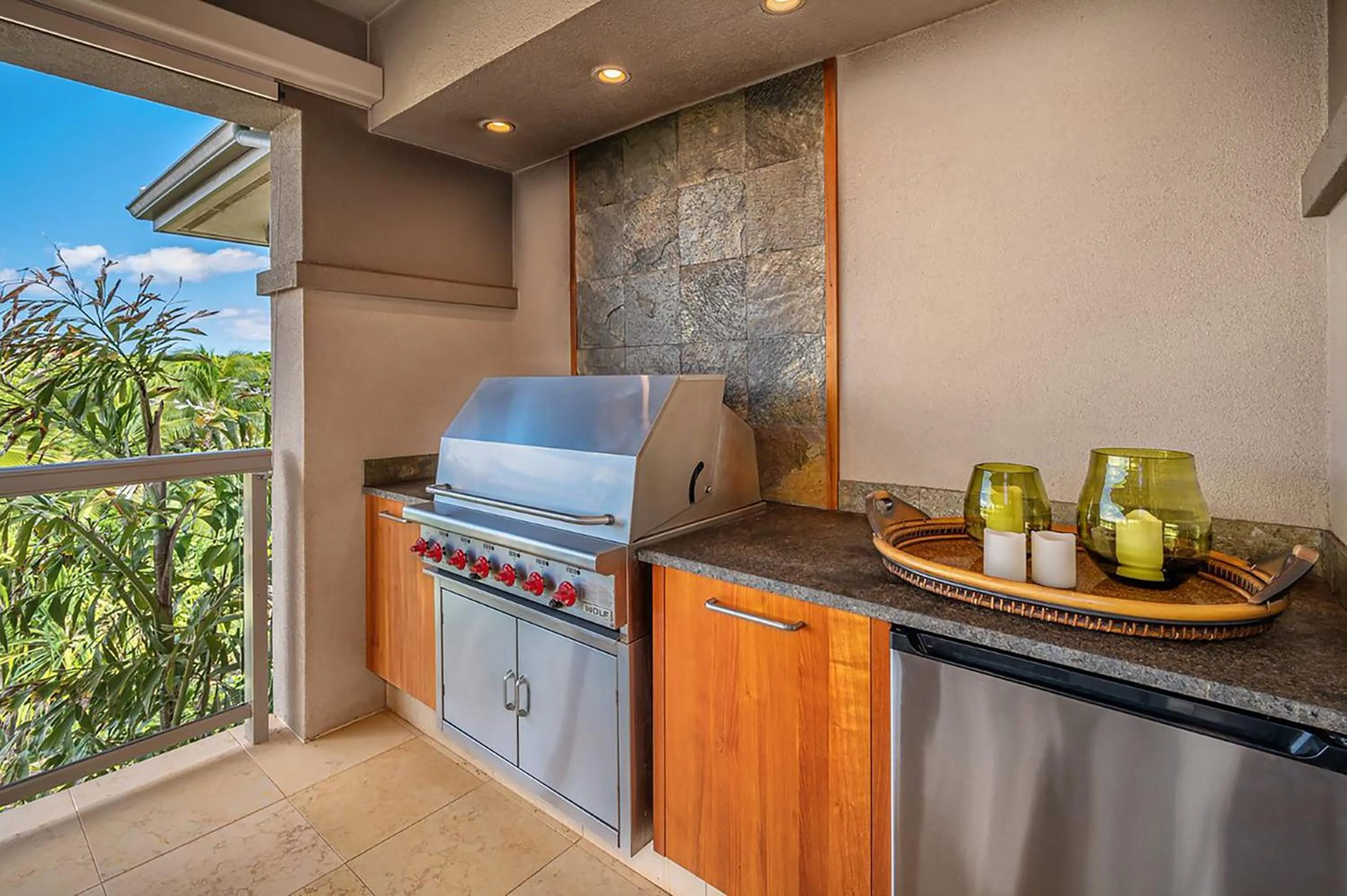 BBQ facilities in Ho Olei Residences - CoralTree Residence Collection