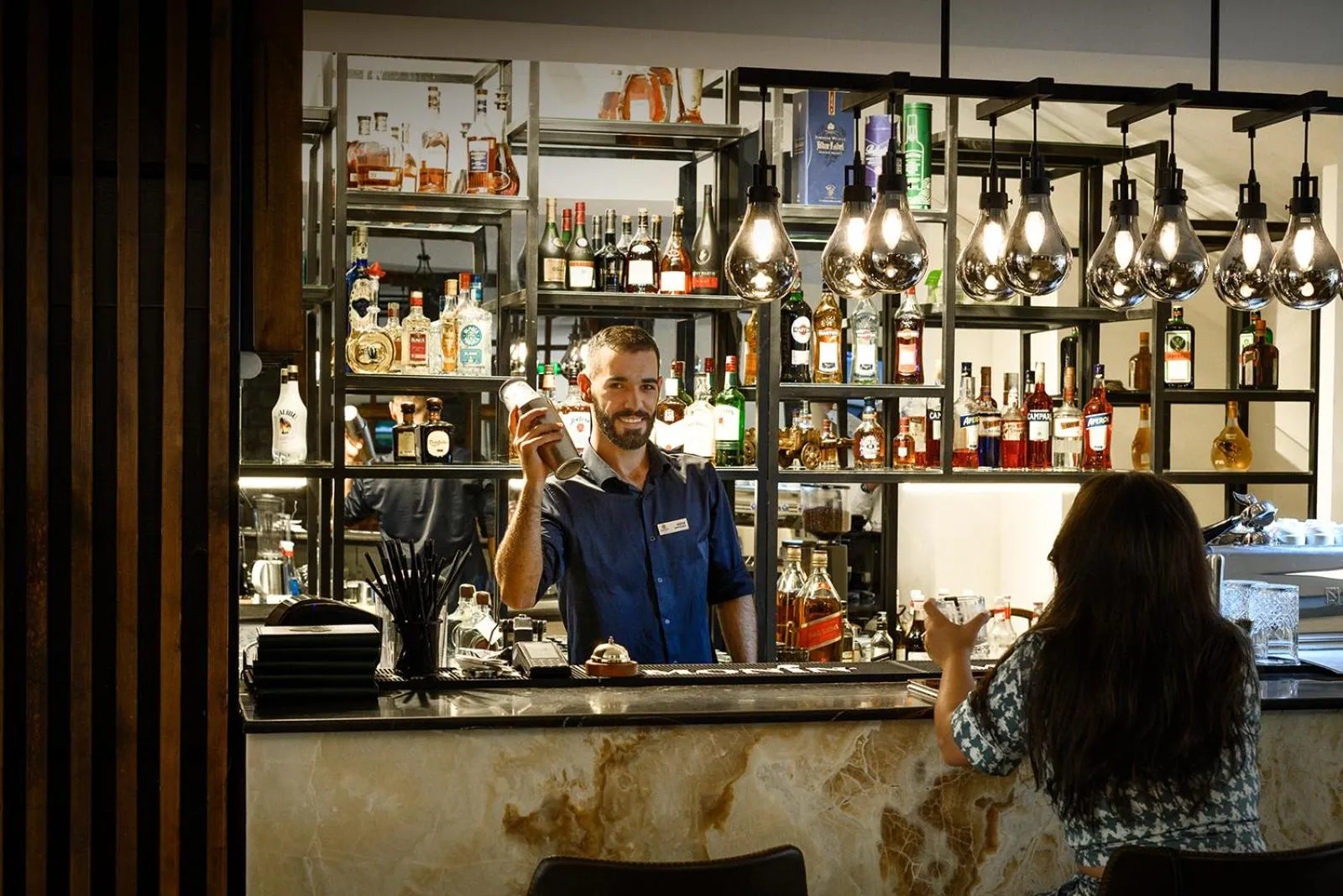 Lounge or bar in Nacho Hotel Yerevan, By One