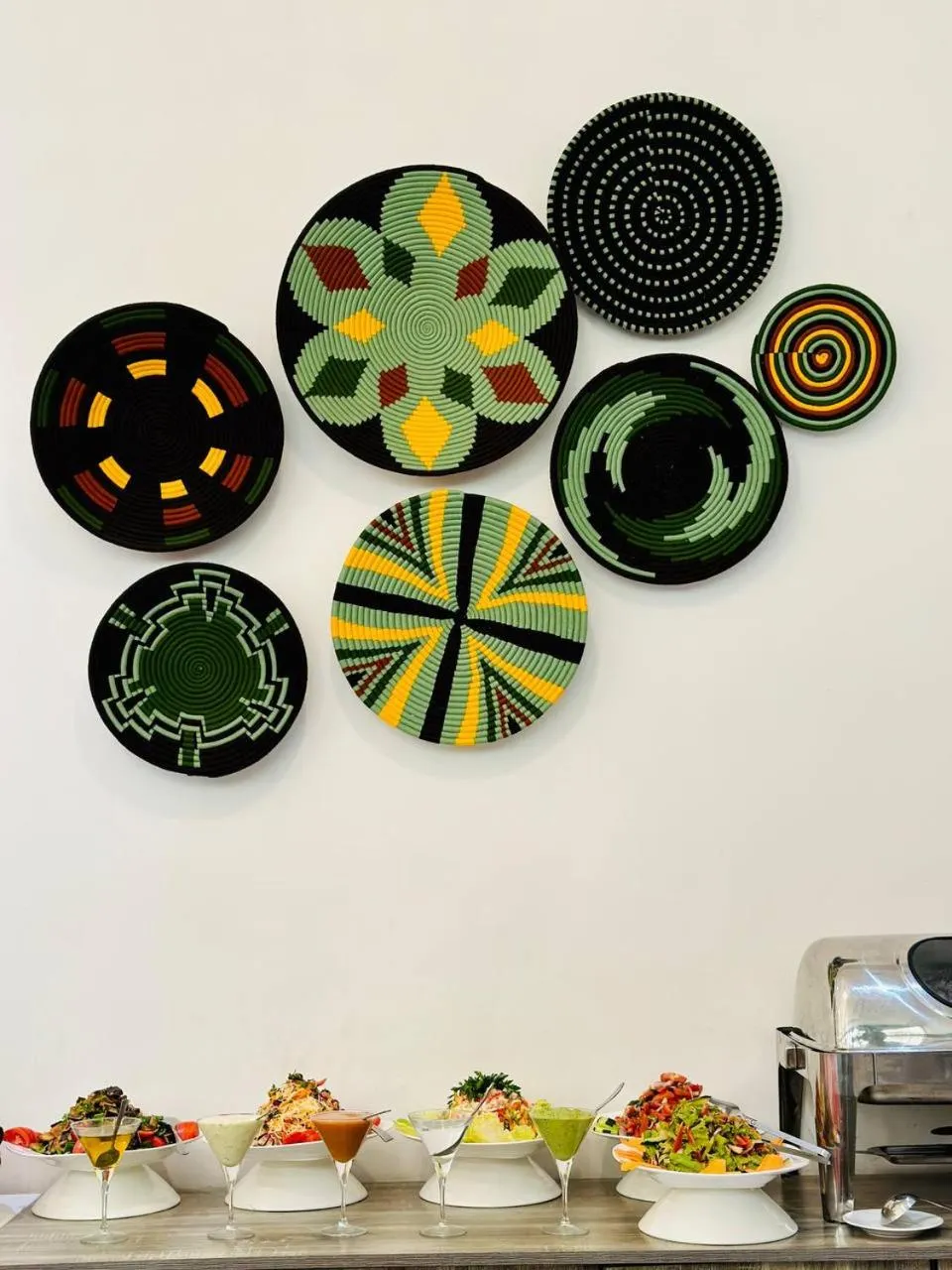 Dining area in Base Ethiopia International Hotel